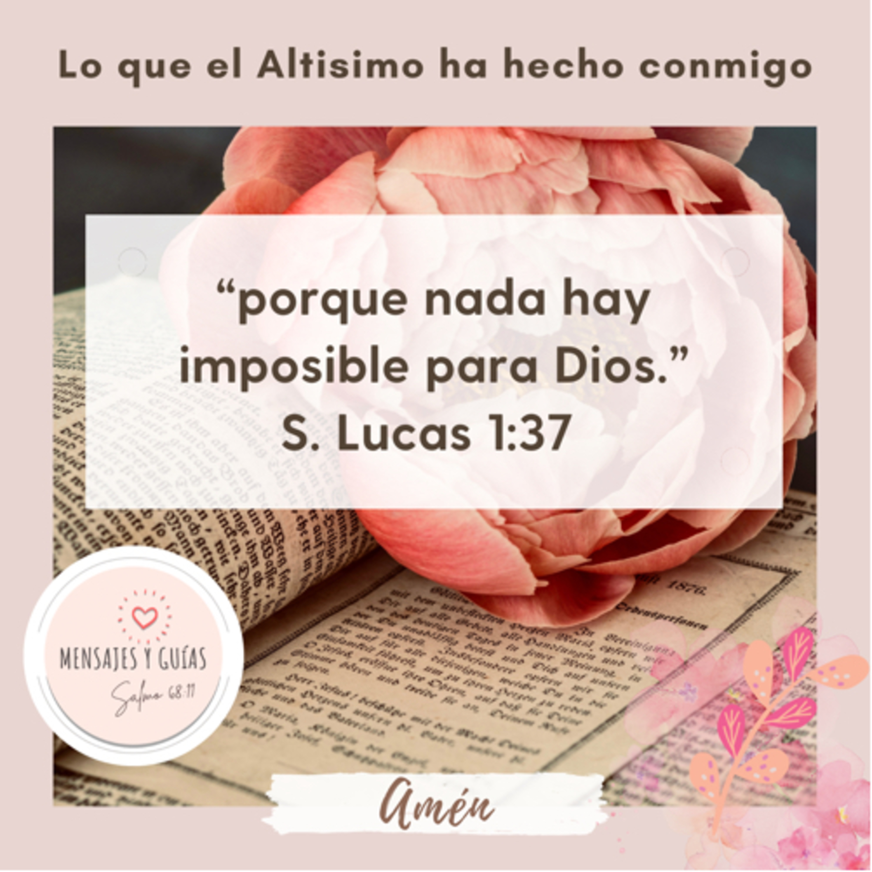 Mensajes y Guías