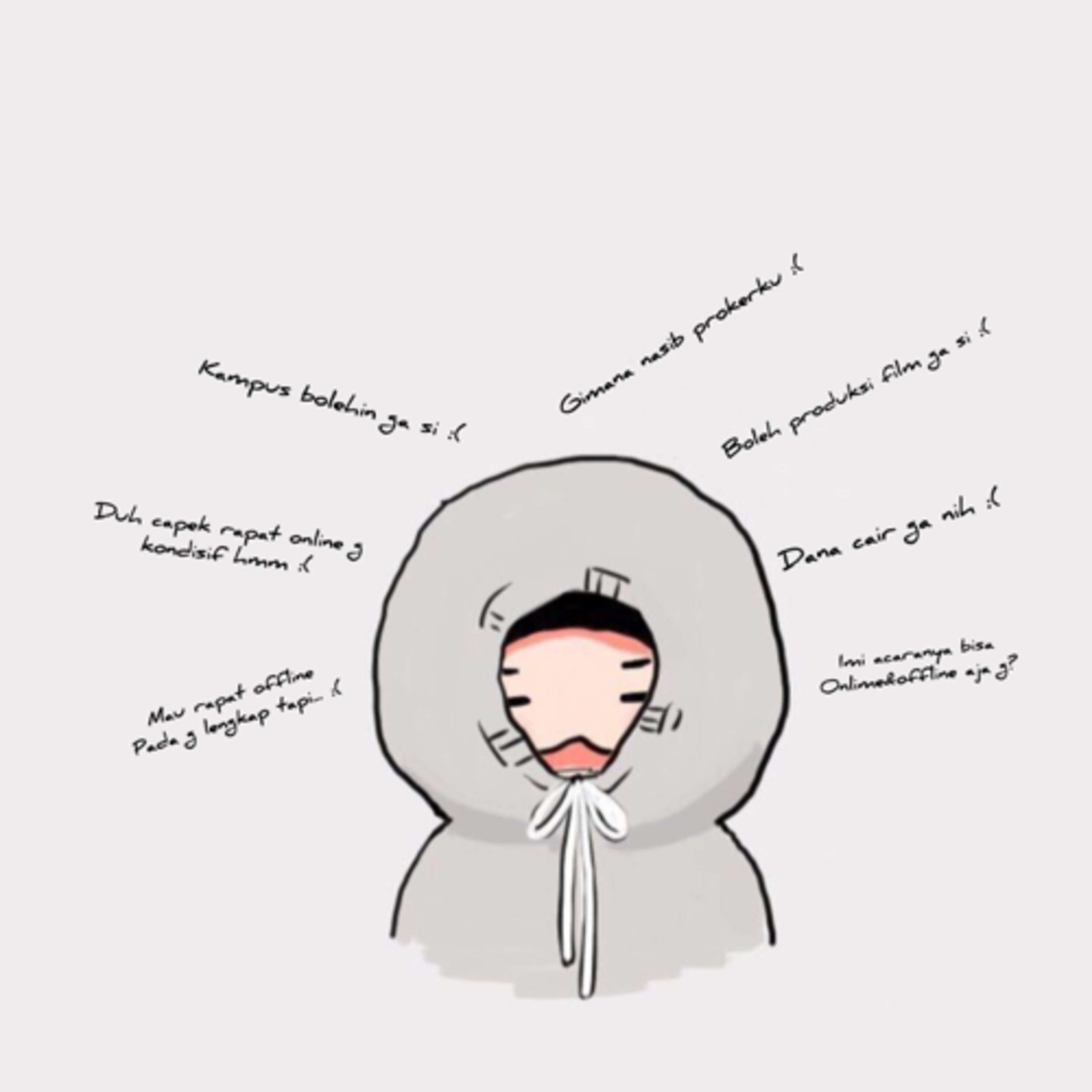 “Aduh nasib proker gimana ini?!?” Ketika pandemi Say hello episode artwork