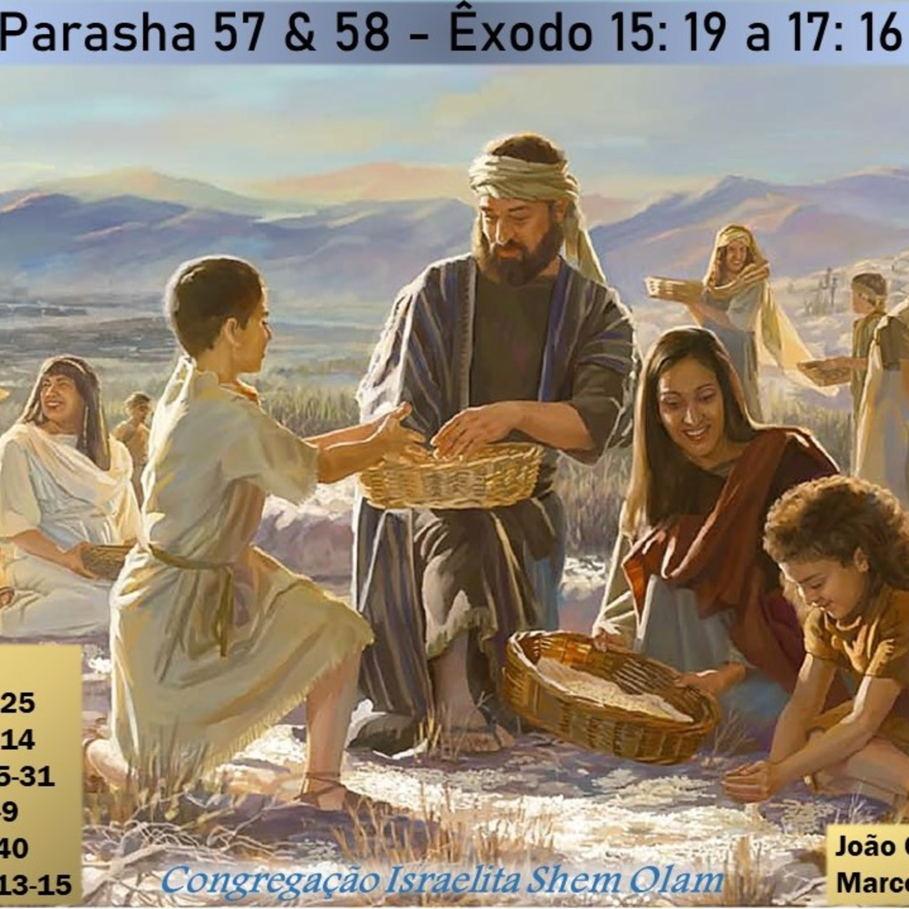 Estudo Bíblico 57 e 58 porção da Torah parte B Depois de ter Deixado n° 16 Beshalah episode artwork