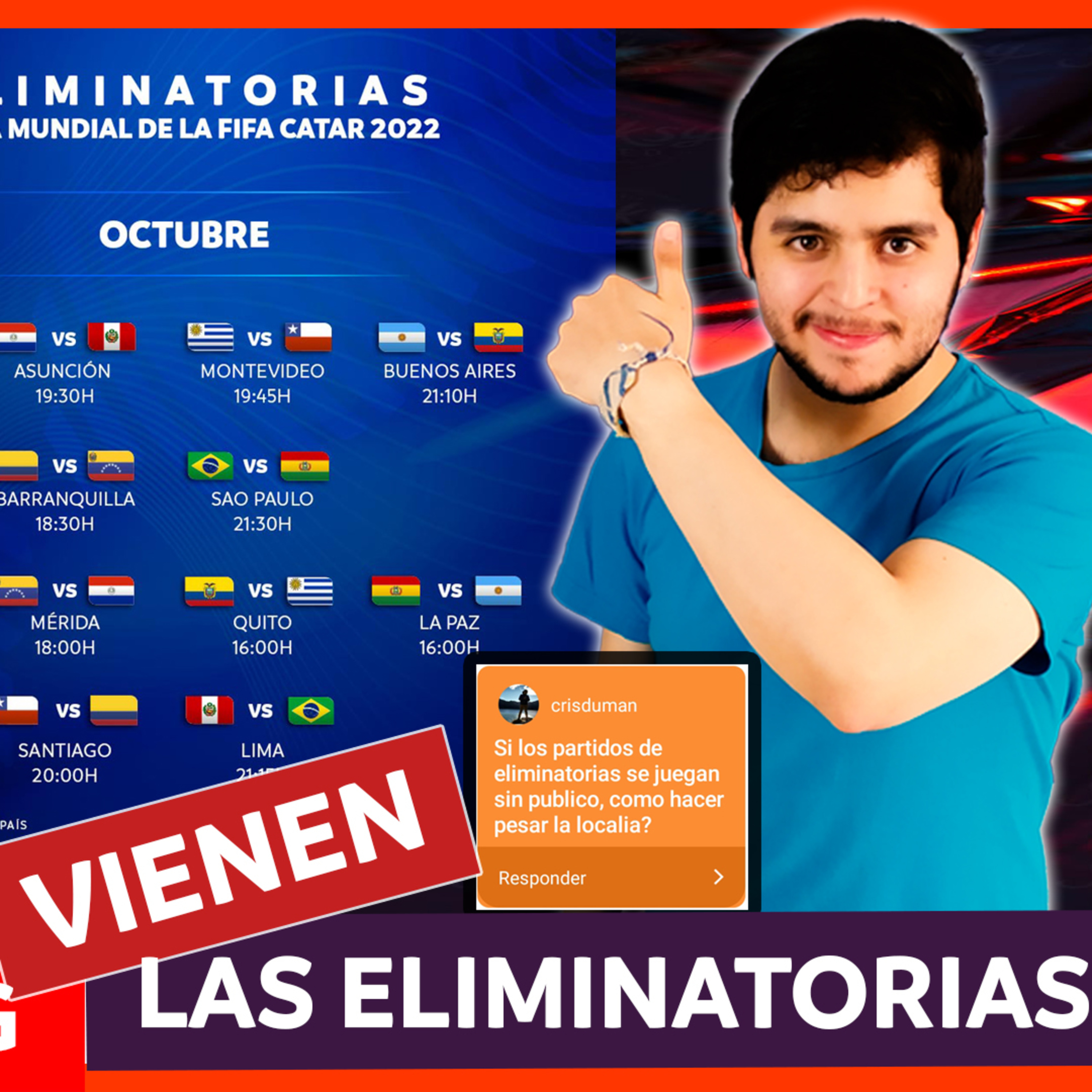 ¡Vuelven las Eliminatorias Conmebol! Equipos penosos en Libertadores y Preguntas y respuestas | PGP 4x2  episode artwork