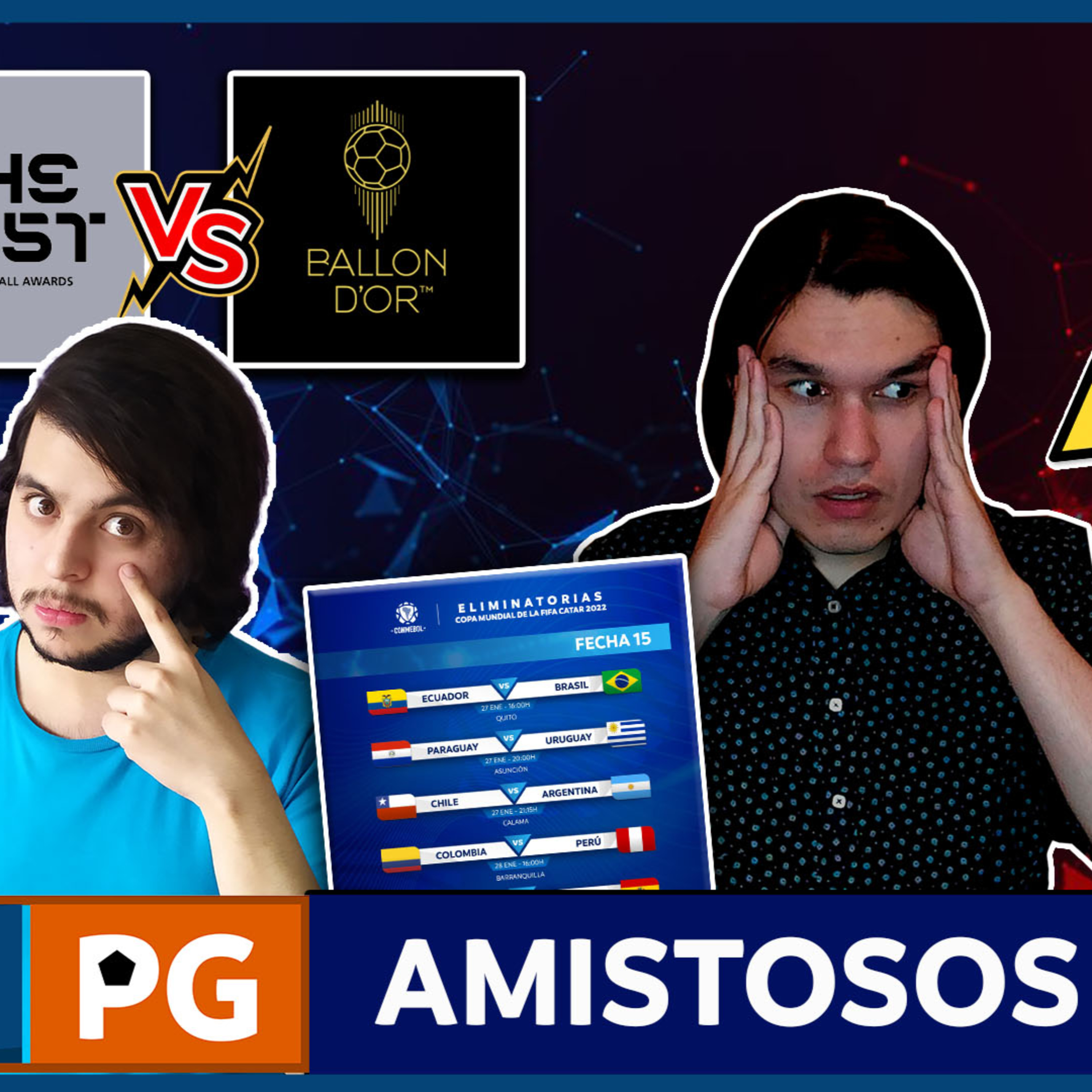 Fecha 15 Eliminatorias: Amistosos y bajas🔥The Best vs Balón de Oro⚡¿El corazón de los futbolistas en juego?⚡AB 2X1 episode artwork