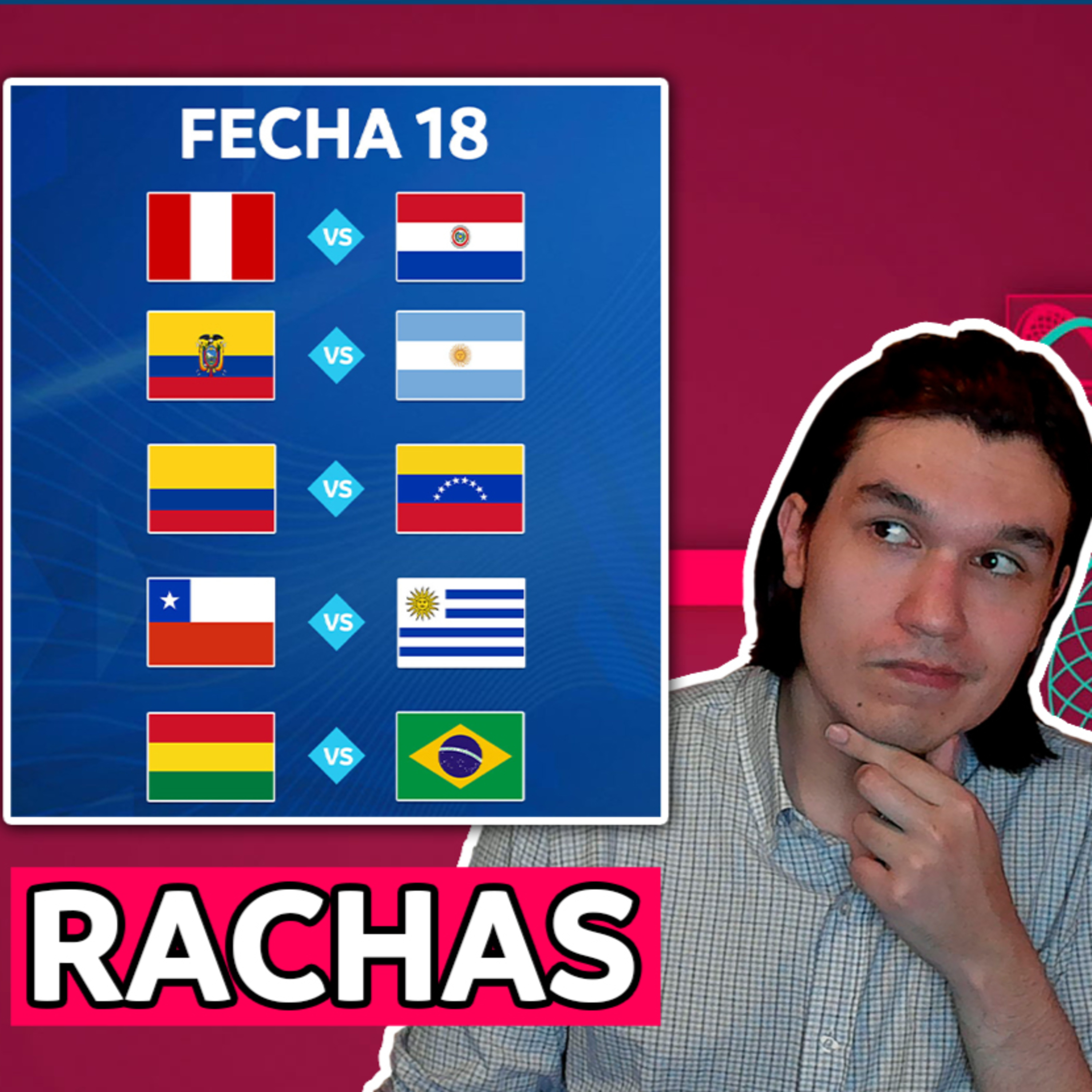 Rachas fecha 18 (final) Eliminatorias🔥Últimas cuentas rumbo a Qatar 2022🔥Bajas sensibles de las selecciones ⚡AB 2X11 episode artwork