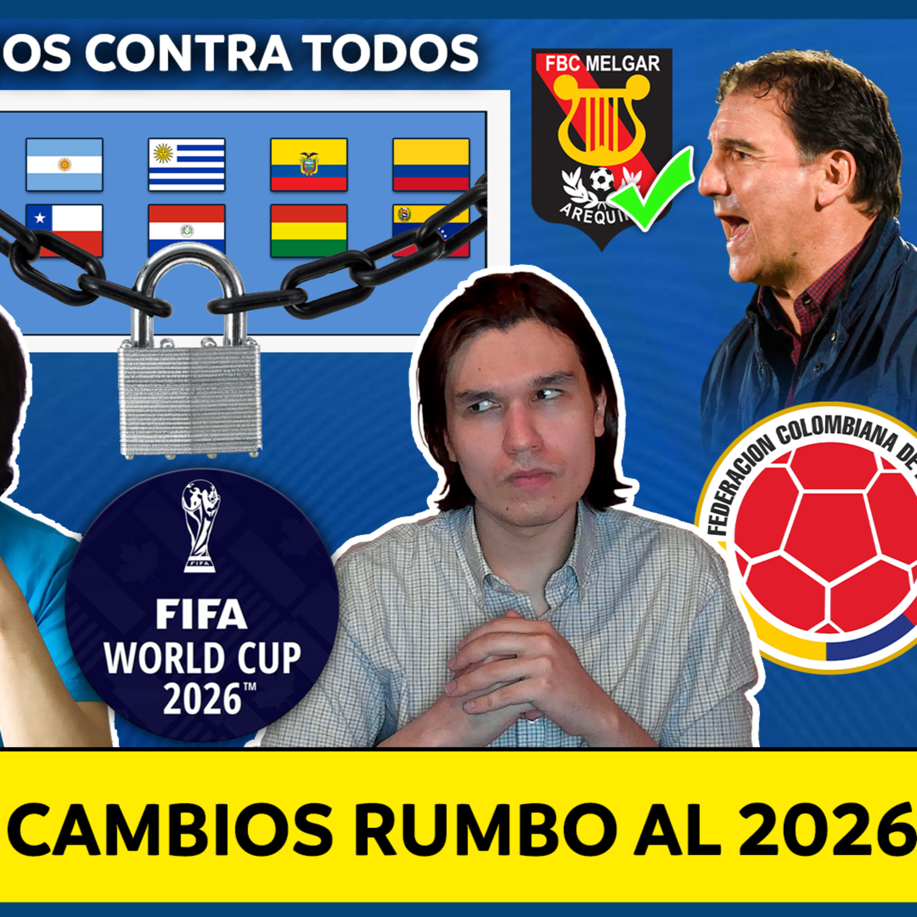 ¿Eliminatoria todos contra todos rumbo a 2026?🔥FIFA: cambios mínimos🔥Néstor Lorenzo llega ganador⚡AB 2X25 episode artwork