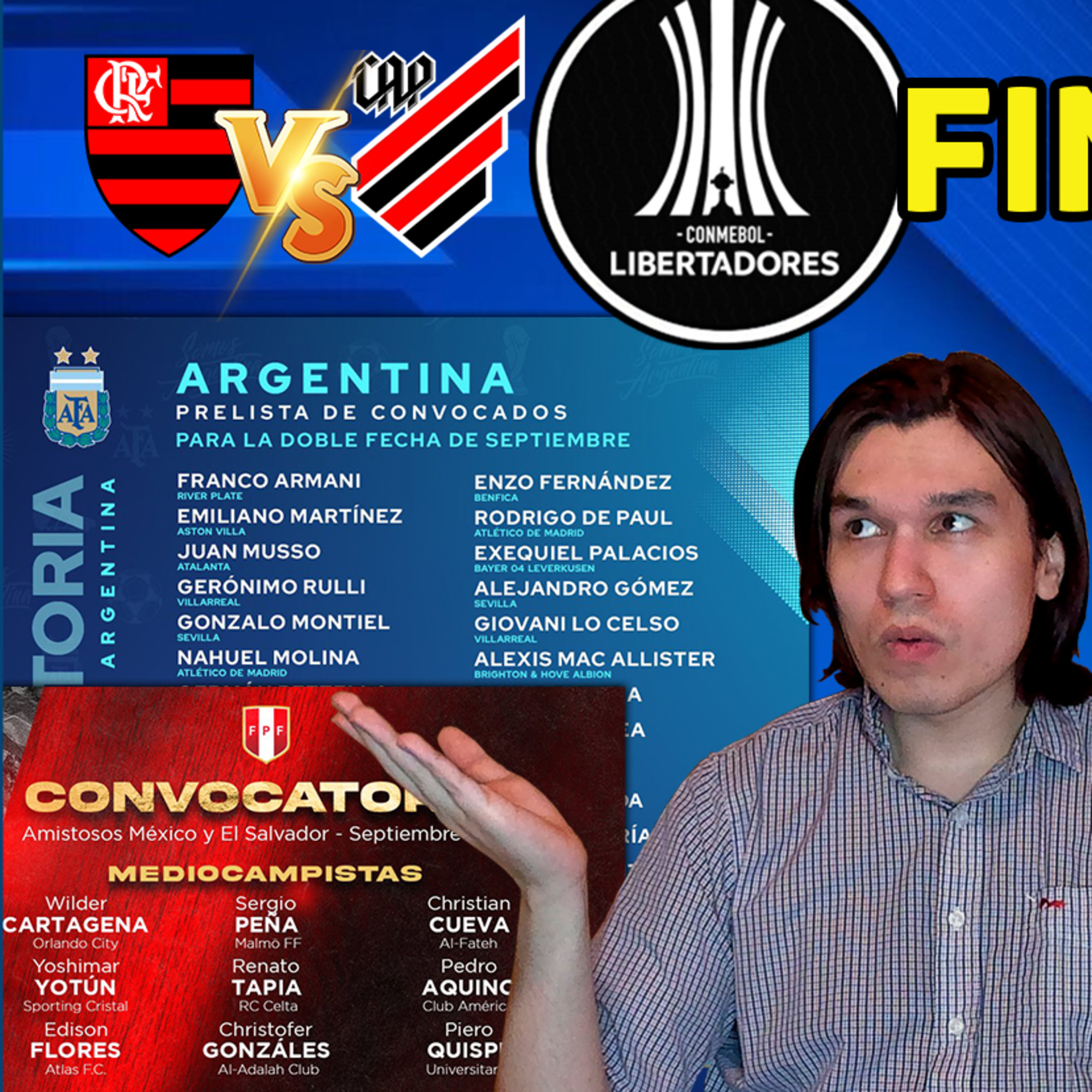 Convocatorias últimos partidos rumbo a Qatar 2022🔥Últimas 12 finales de Libertadores y Sudamericana⚡AB 2X35 episode artwork
