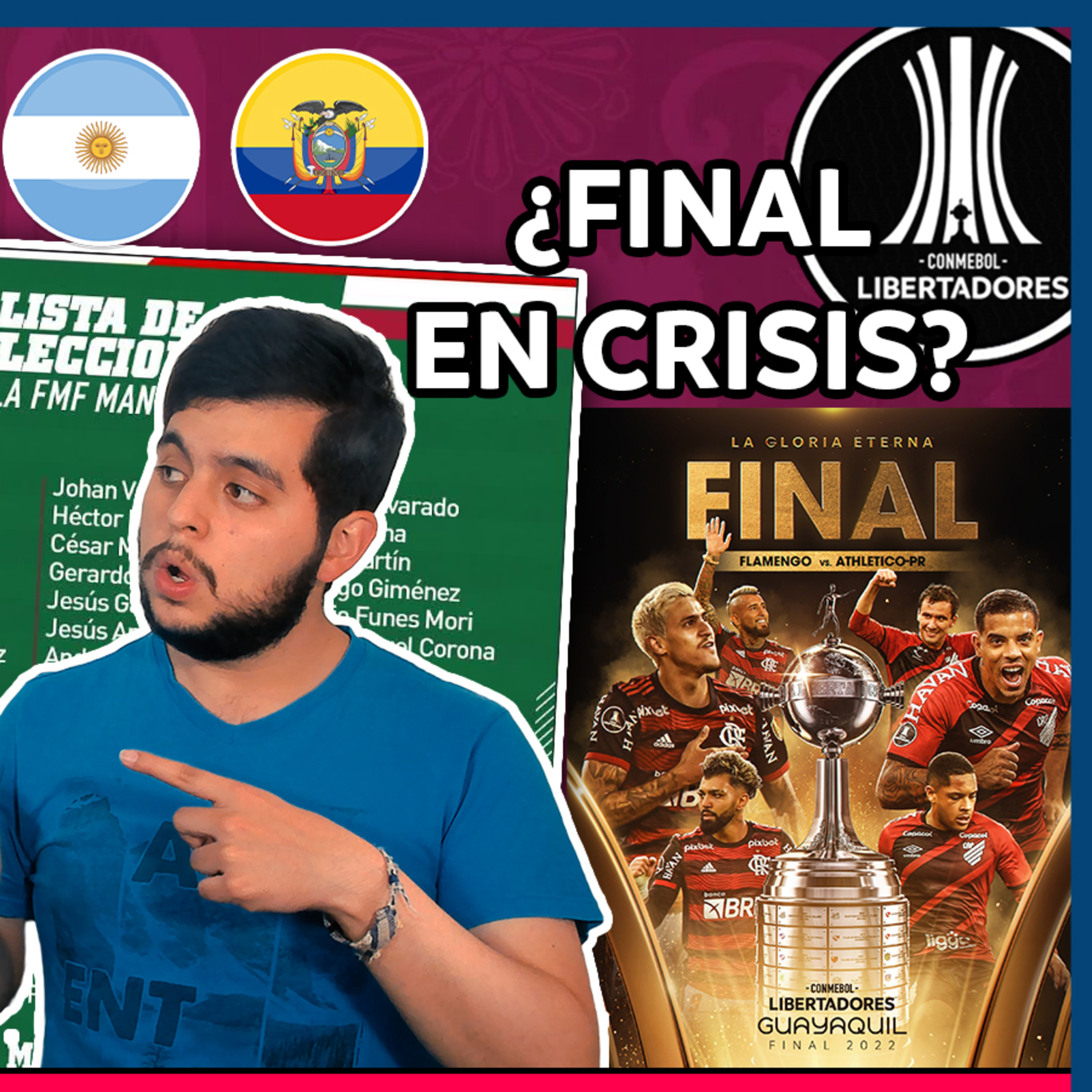 Amistosos FIFA: antes y durante QATAR 2022🔥Prelistas de Qatar 2022🔥Conmebol en líos con las finales únicas⚡AB 2X41 episode artwork