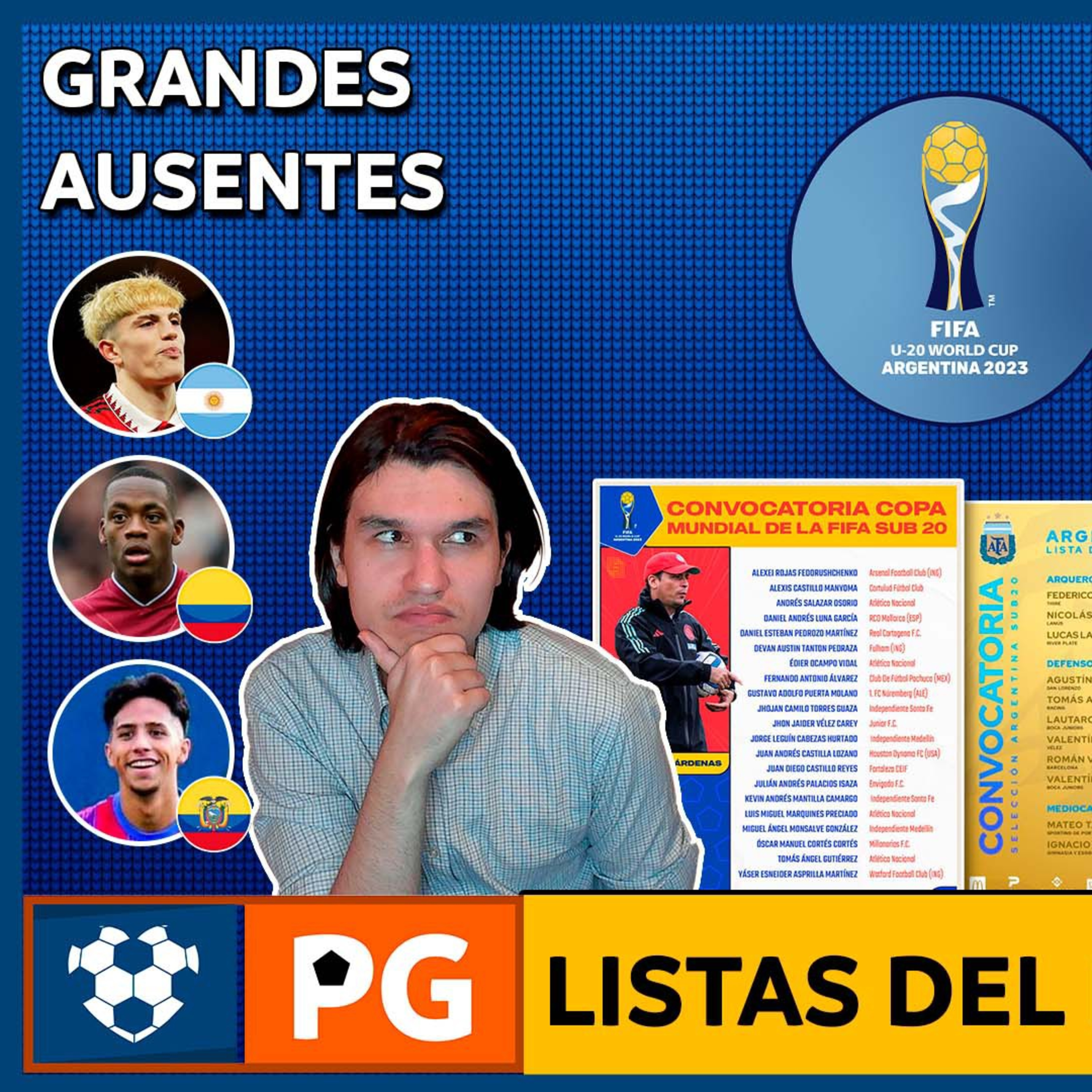 Los DT'S de Conmebol (casi todos argentinos)🔥Listas del mundial sub 20 ¿Quién faltó?⚡AB 3X16 episode artwork