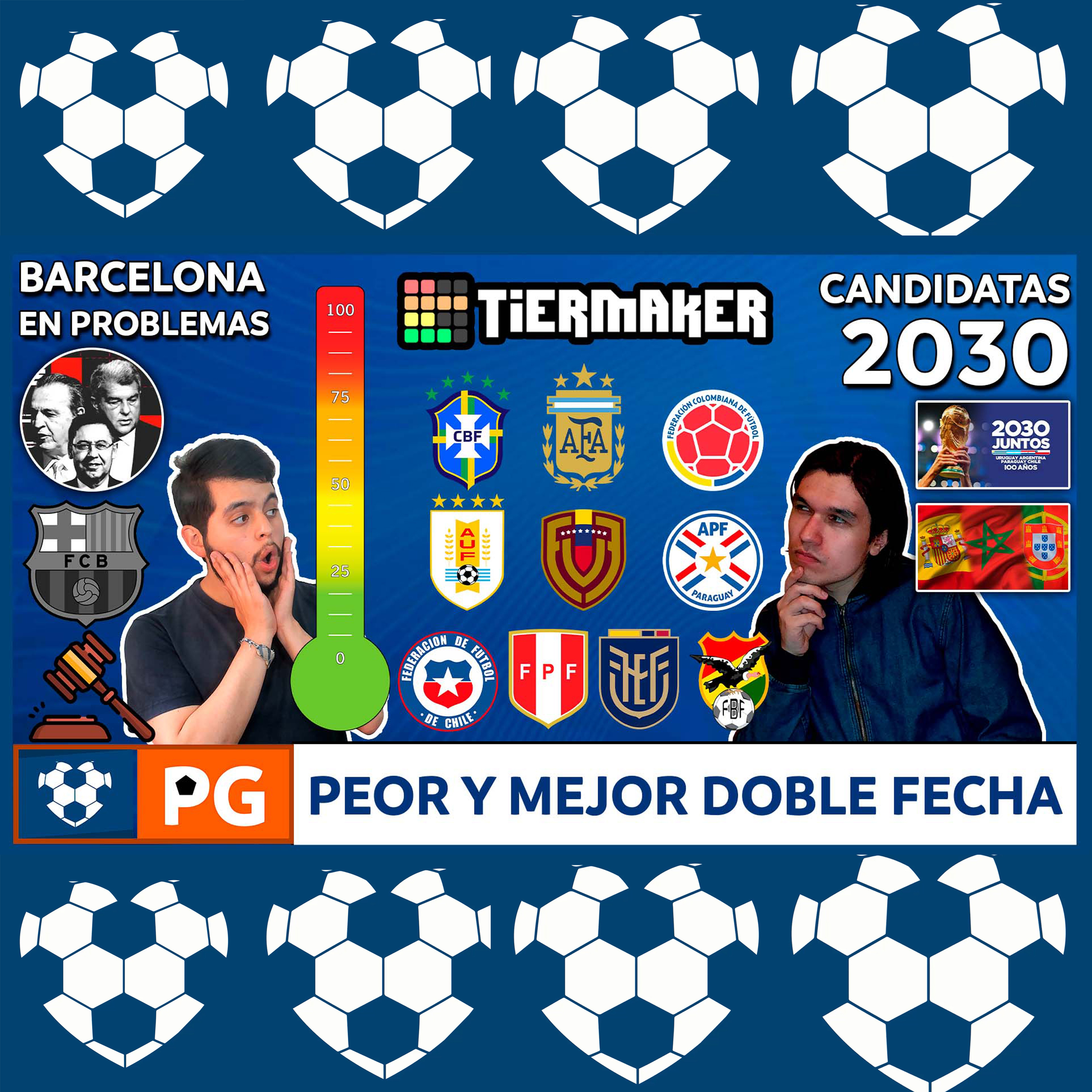 🔴Peor y mejor doble fecha (3 y 4) Eliminatorias 2026🔥FCBarcelíos🔥España y el Mundial 2030⚡AB 3X36 episode artwork