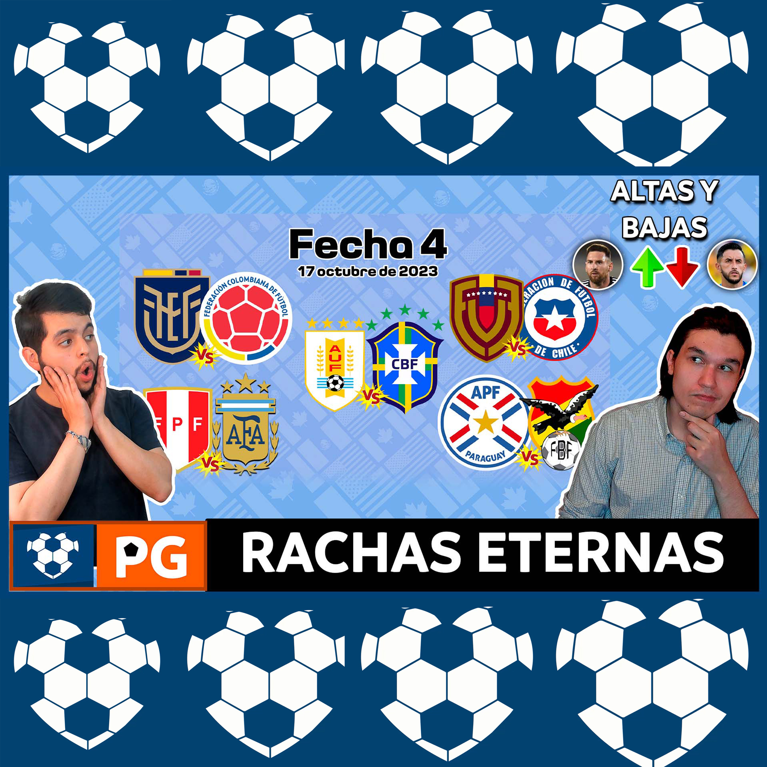🔴 Rachas eternas fecha 4 Eliminatorias 2026🔥Duelos legendarios fecha 4🔥Altaa y bajas⚡AB 3X38 episode artwork