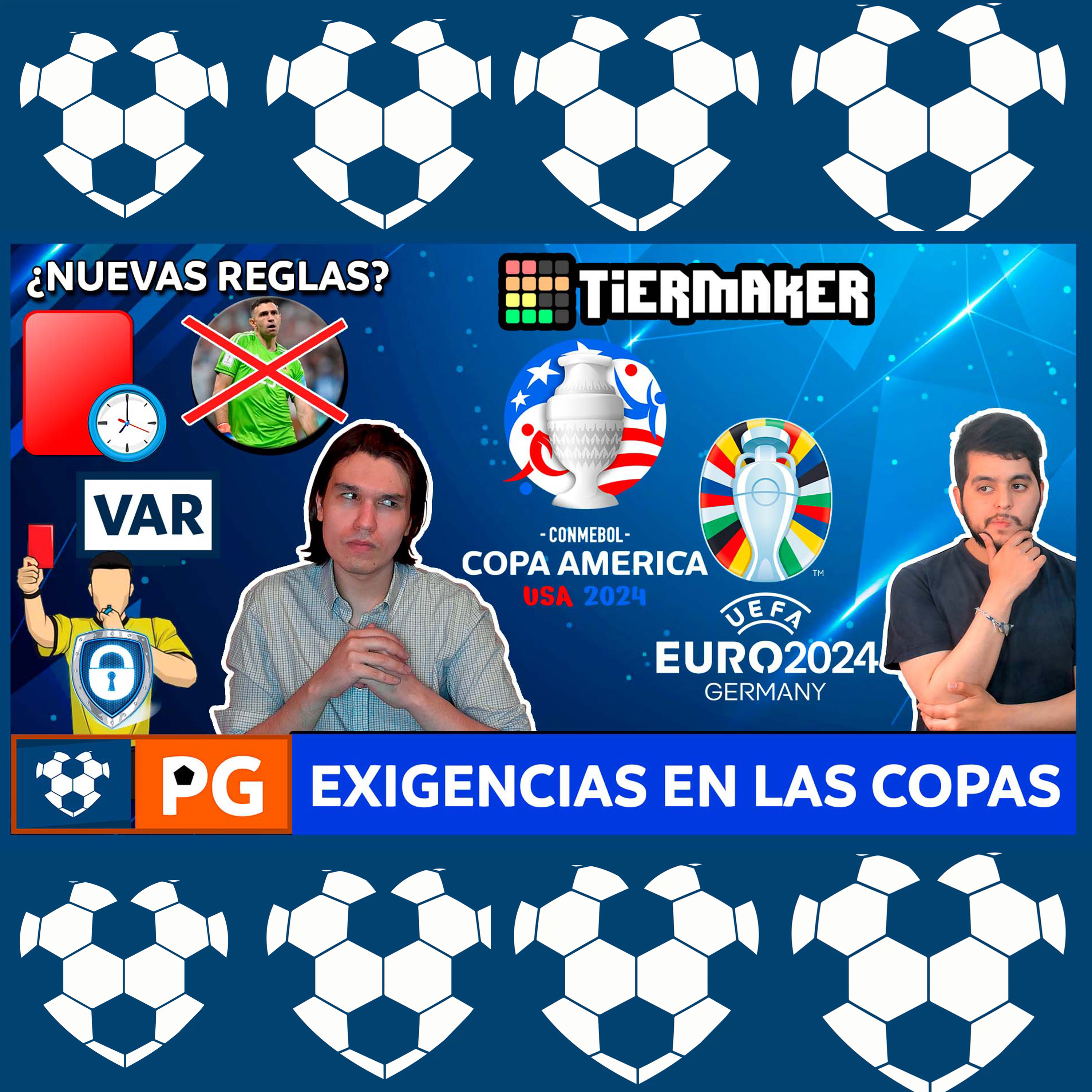 Exigencias: Copa América 2024 y Eurocopa 2024🔥¿Nuevas reglas en el fútbol ?⚡AB 3X45 episode artwork
