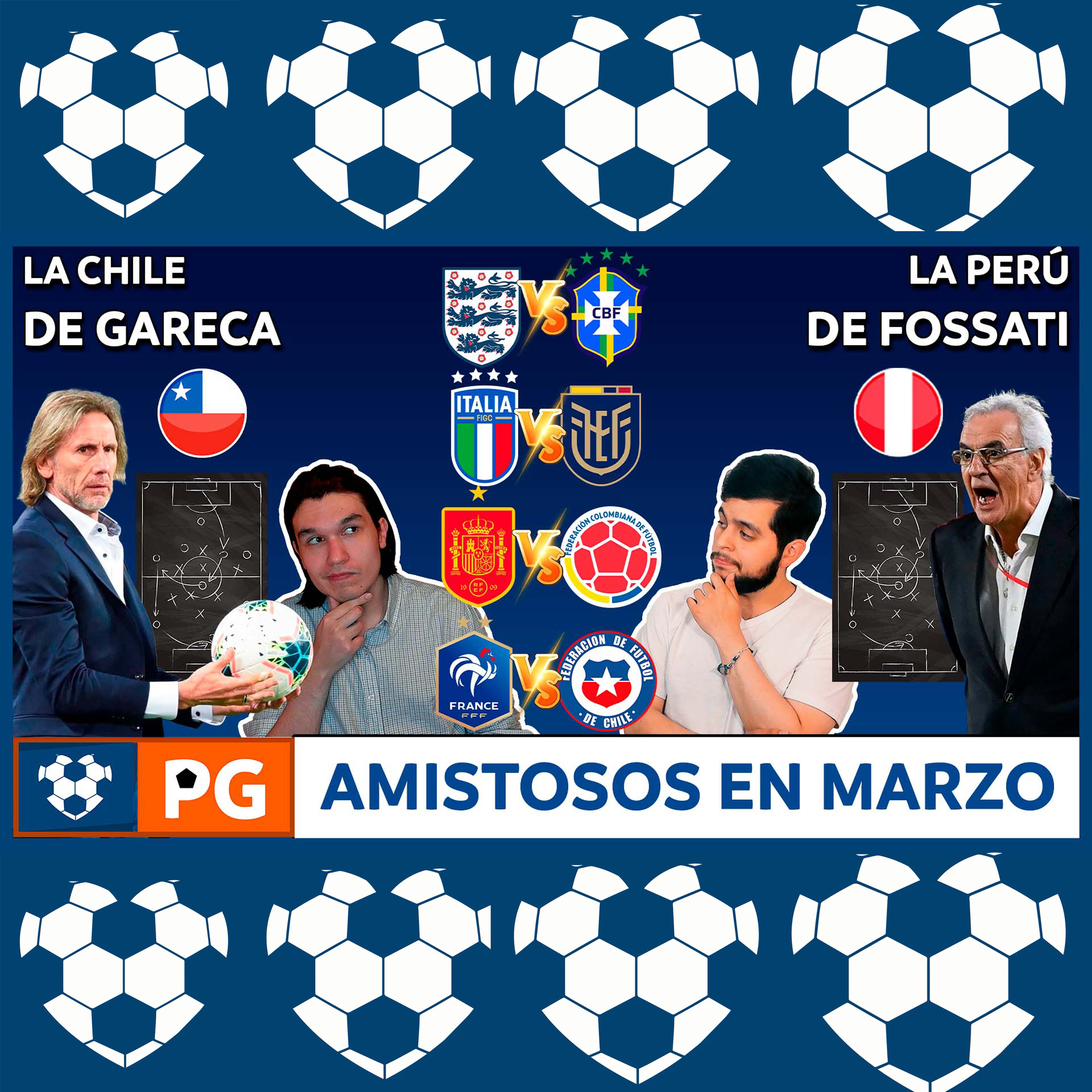 🔴Amistosos fecha FIFA de marzo (CONMEBOL)🔥La Chile de Gareca⚡La Perú de Fossati⚡AB 4X1