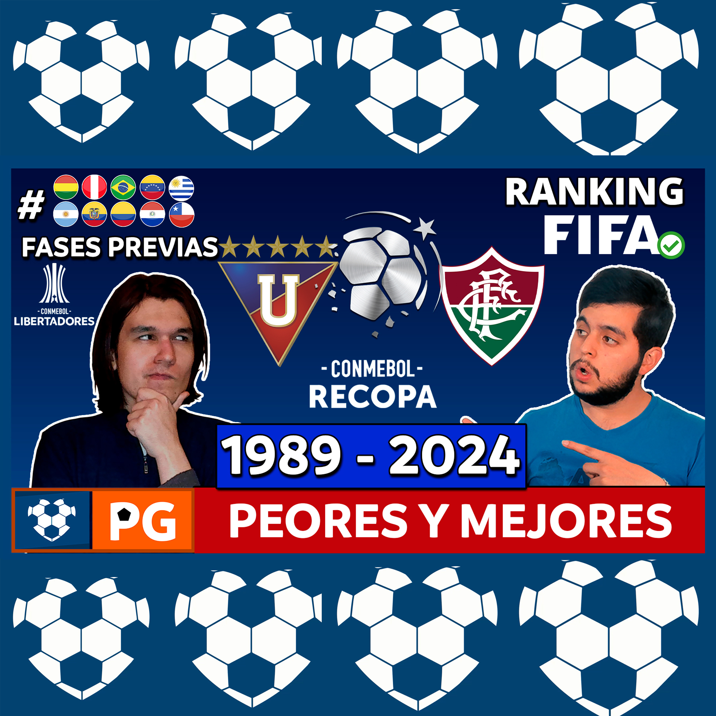 🔴Recopas:Peores y Mejores🔥Cupos: repechaje de Libertadores ¿Tienen sentido?🔥Ranking FIFA⚡AB 4x4 episode artwork