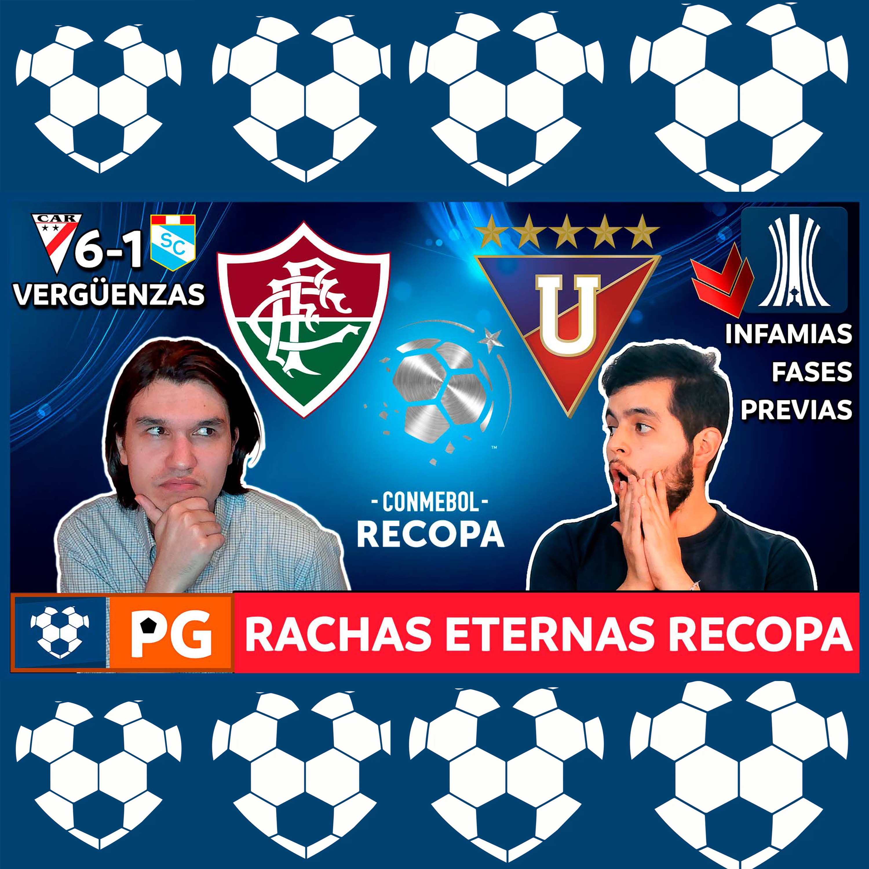🔴Rachas eternas:Recopa 2024 FLU vs LDU🔥 Vergüenzas fases previas de Libertadores desde 2017⚡AB 4X5 episode artwork