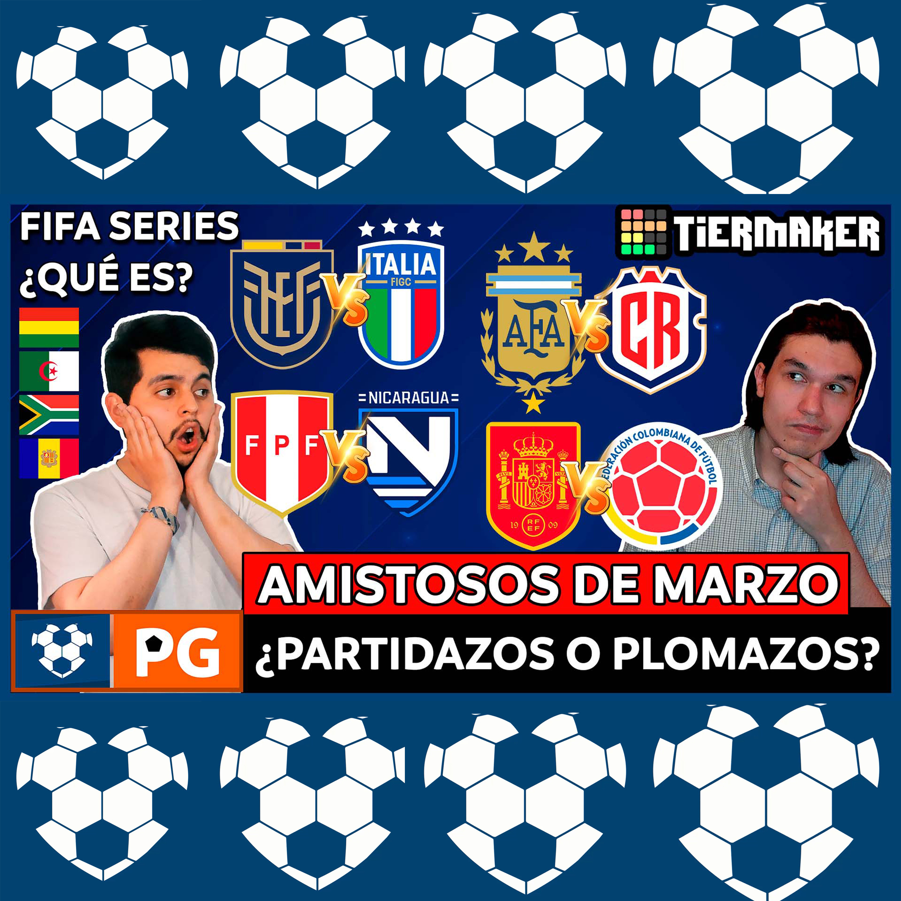 Plomazos y partidazos: amistosos Conmebol fecha FIFA🔥¿FIFA series?⚡AB 4X7 episode artwork