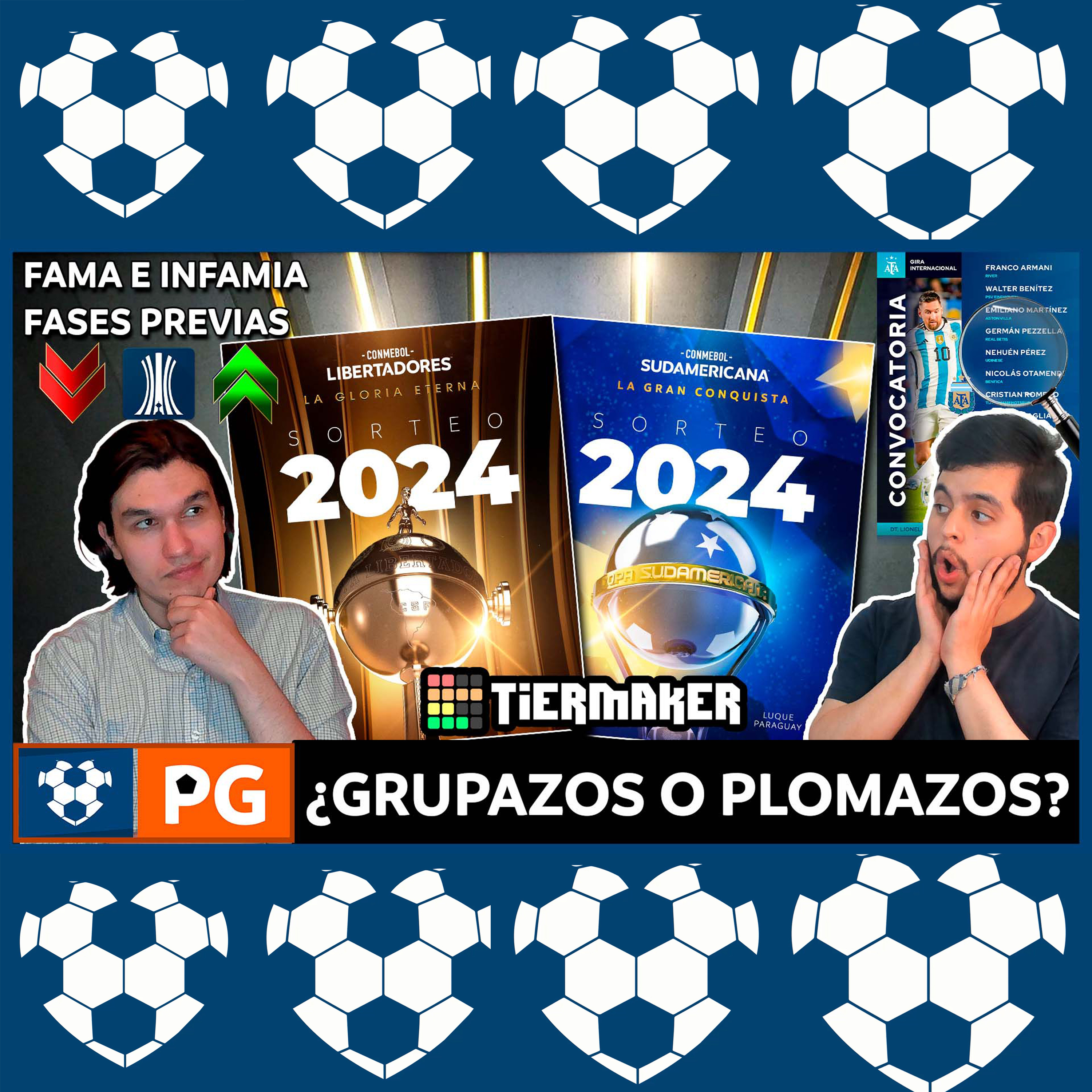 🔴Grupazos y plomazos Libertadores 2024🔥Fama en infamia en Libertadores 🔥 Convocatorias⚡AB 4X8 episode artwork