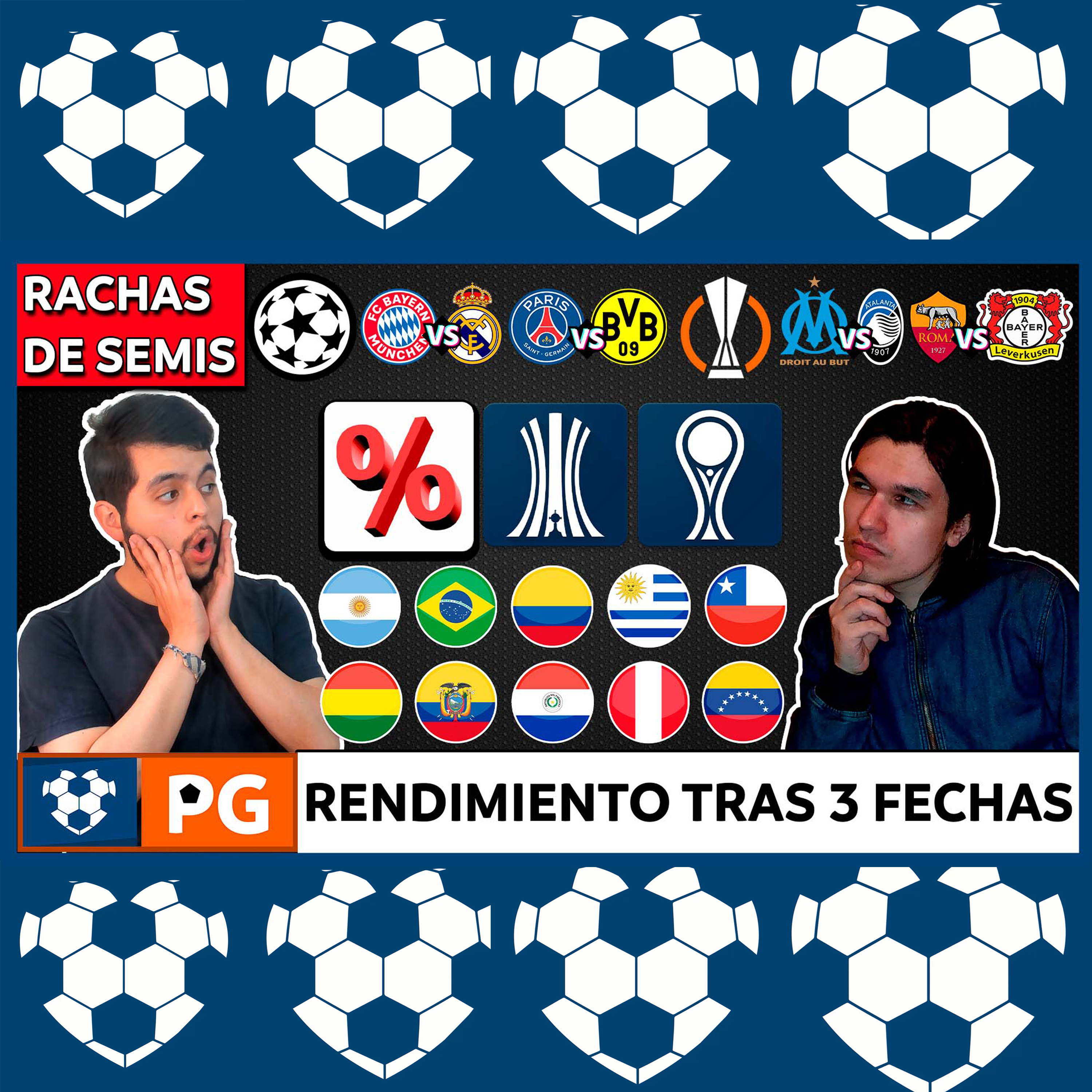 🔴Mejores y peores Ligas:FIN vuelta 1 de Libertadores/Sudamericana 2024🔥Rachas de Champions⚡AB 4X14 episode artwork