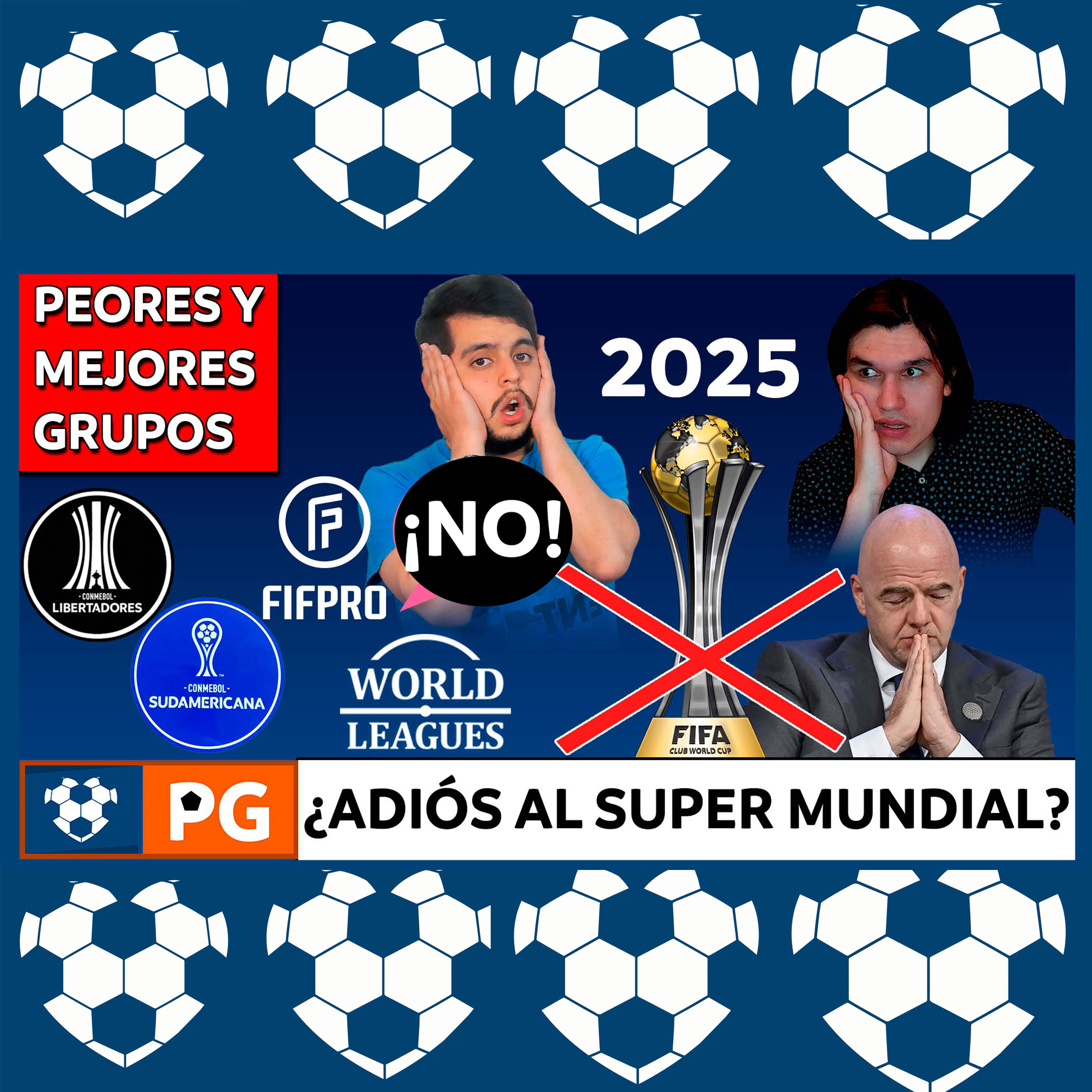 🔴¿No habrá Mundial de Clubes 2025?🔥Mejores y peores grupos: Libertadores/Sudamericana 2024⚡AB 4X16 episode artwork