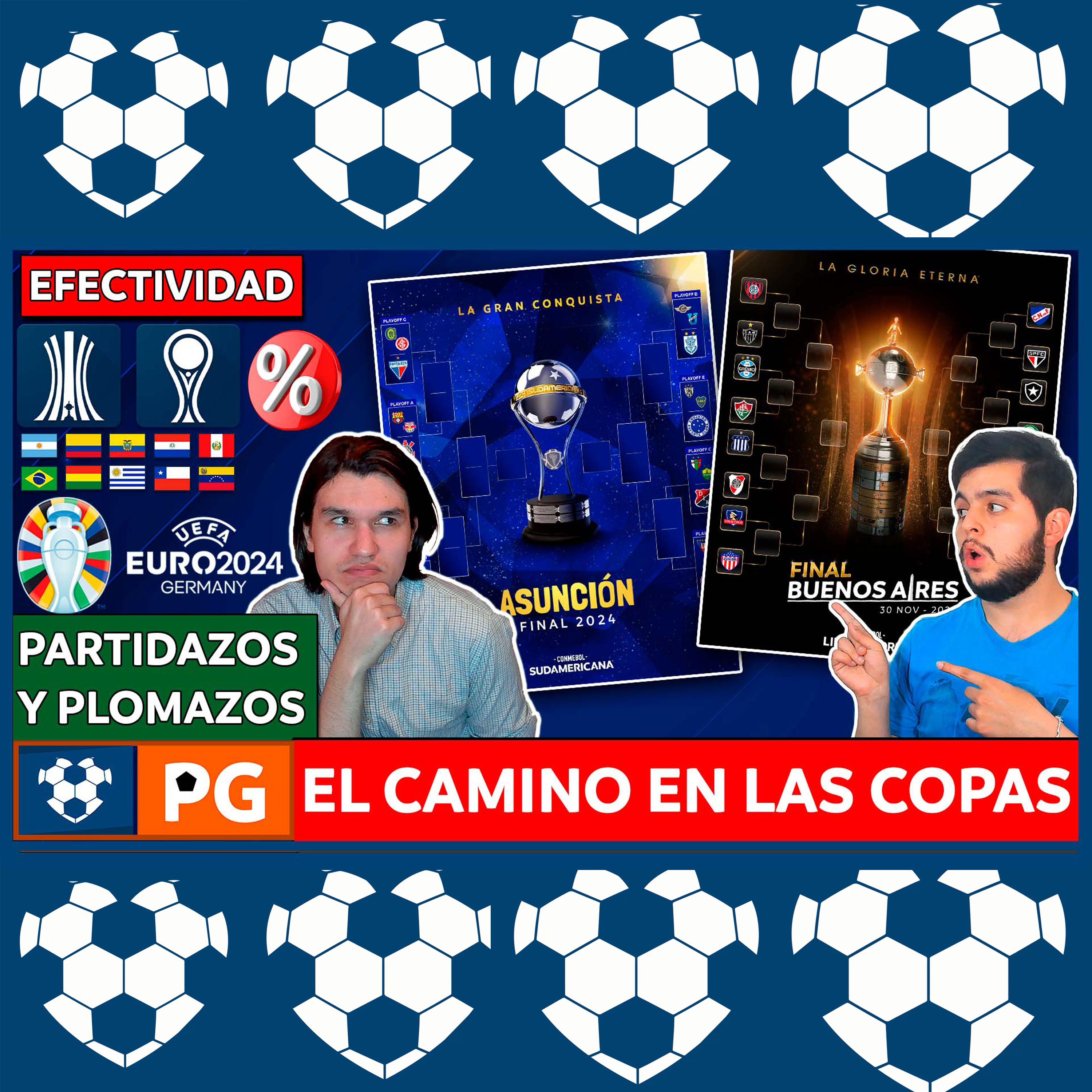 🔴Camino a la final:Libertadores 2024🔥Mejores y Peores Ligas🔥Plomazos/partidazos EURO2024 ⚡AB 4X20 episode artwork