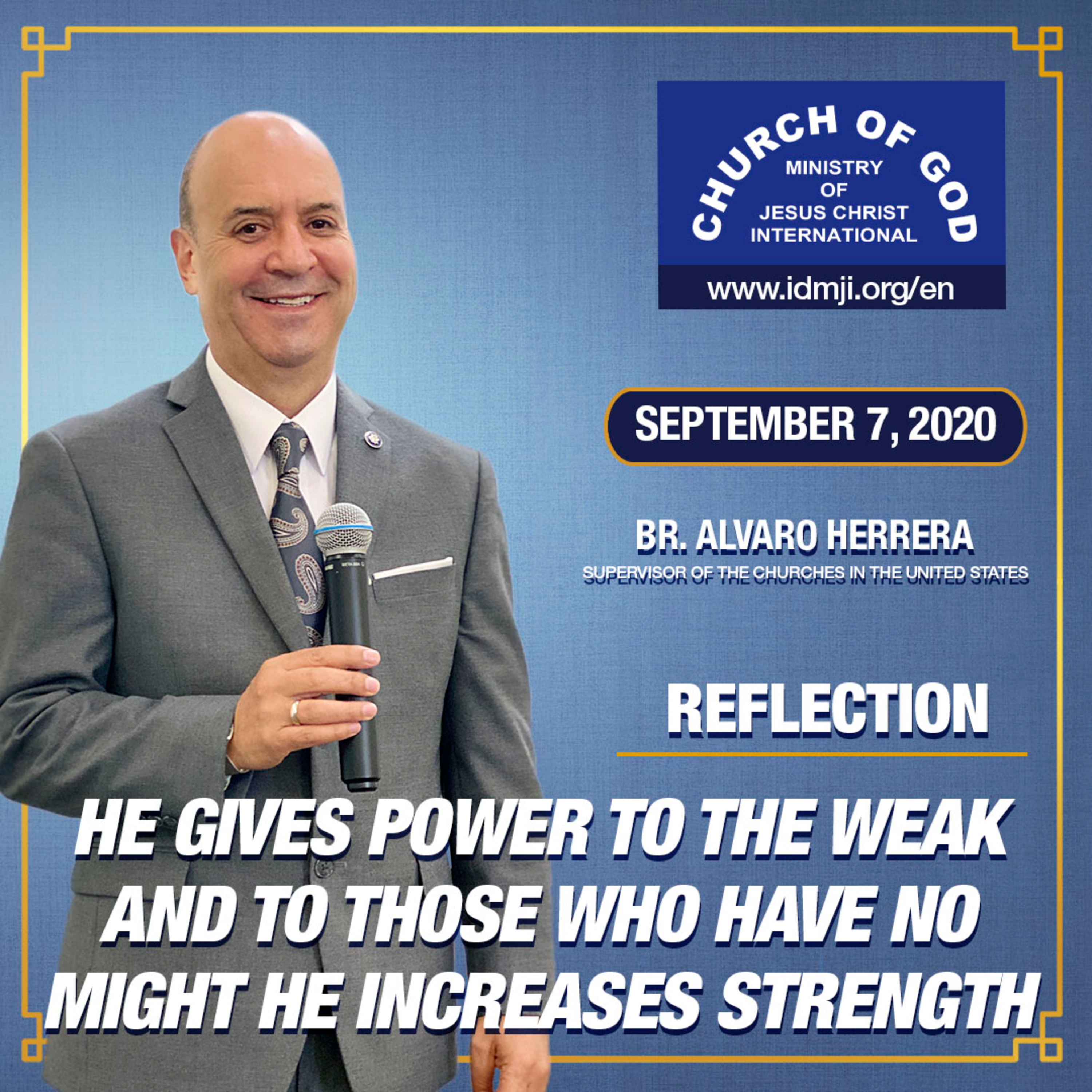 Sermons: Church of God Ministry of Jesus Christ International | CGMJCI