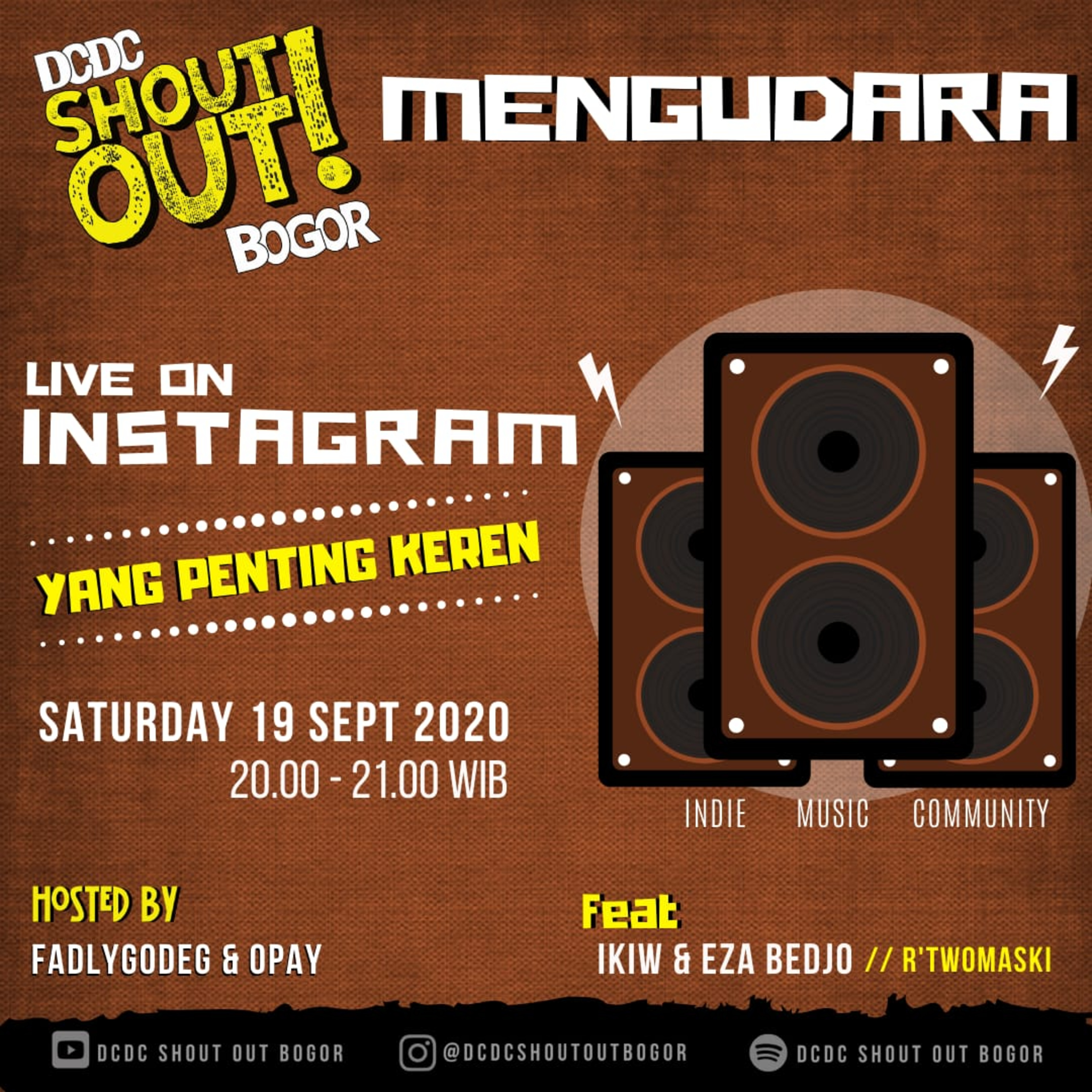 DCDC Shout Out Bogor