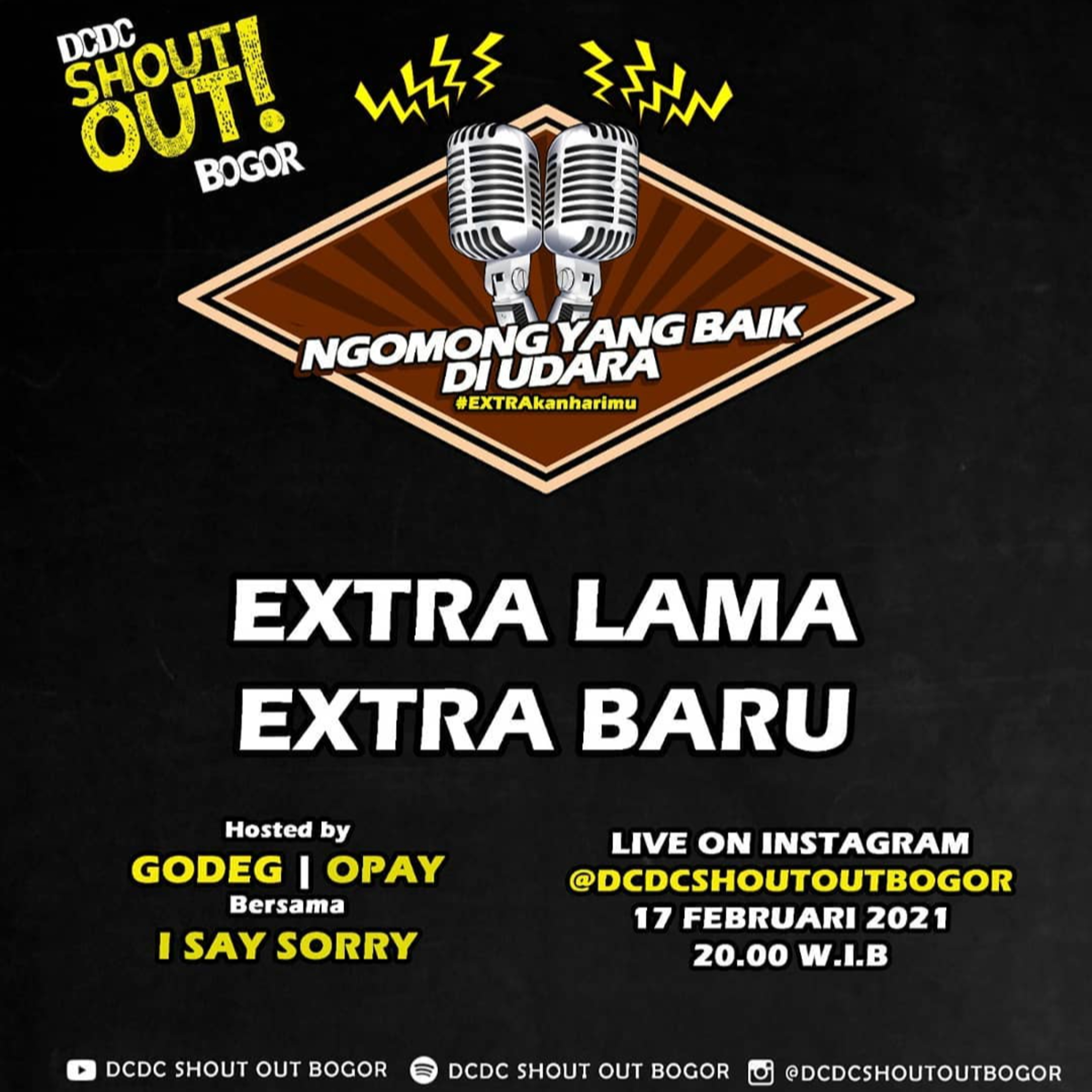 DCDC Shout Out Bogor