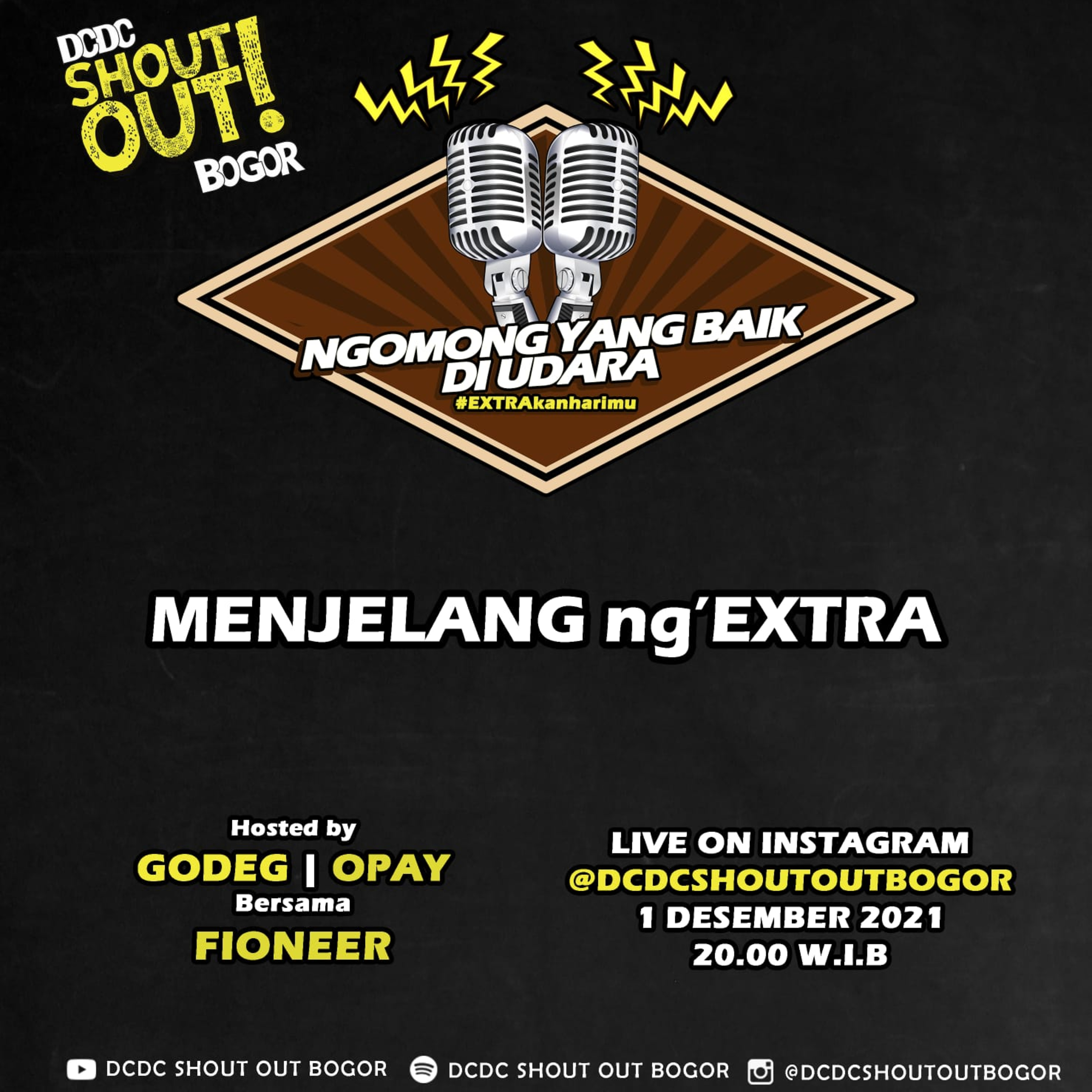 DCDC Shout Out Bogor