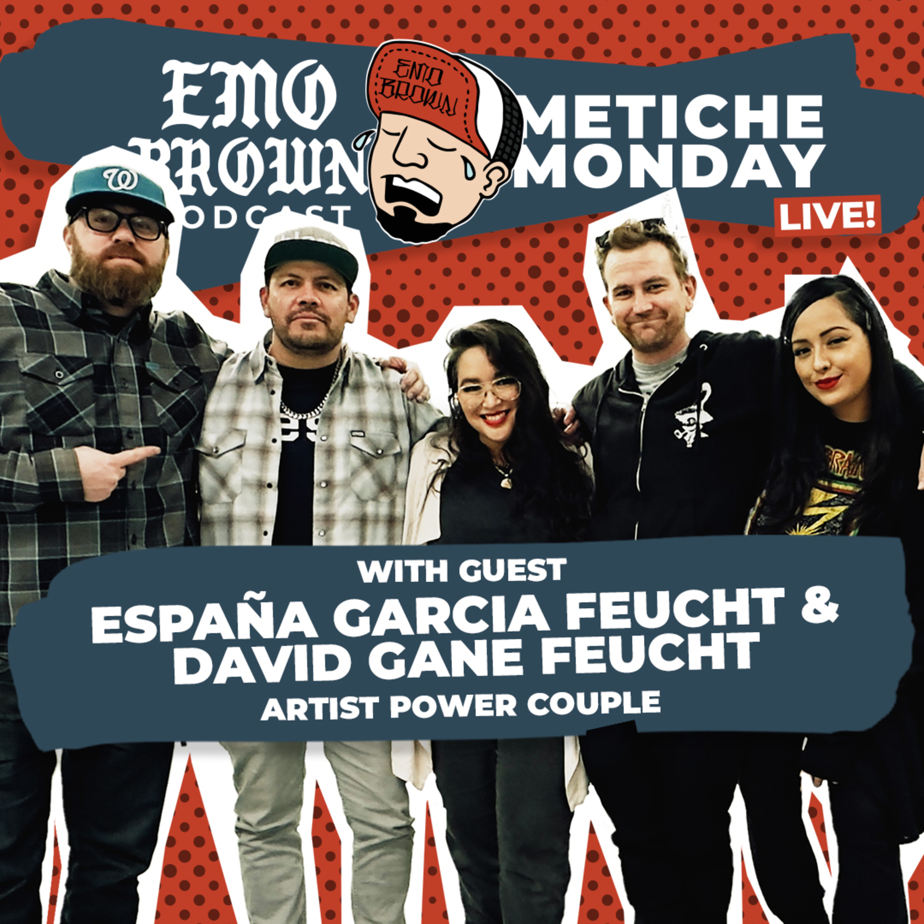 Metiche Monday with España Garcia Feucht and David Gane Feucht 2.13.23 episode artwork