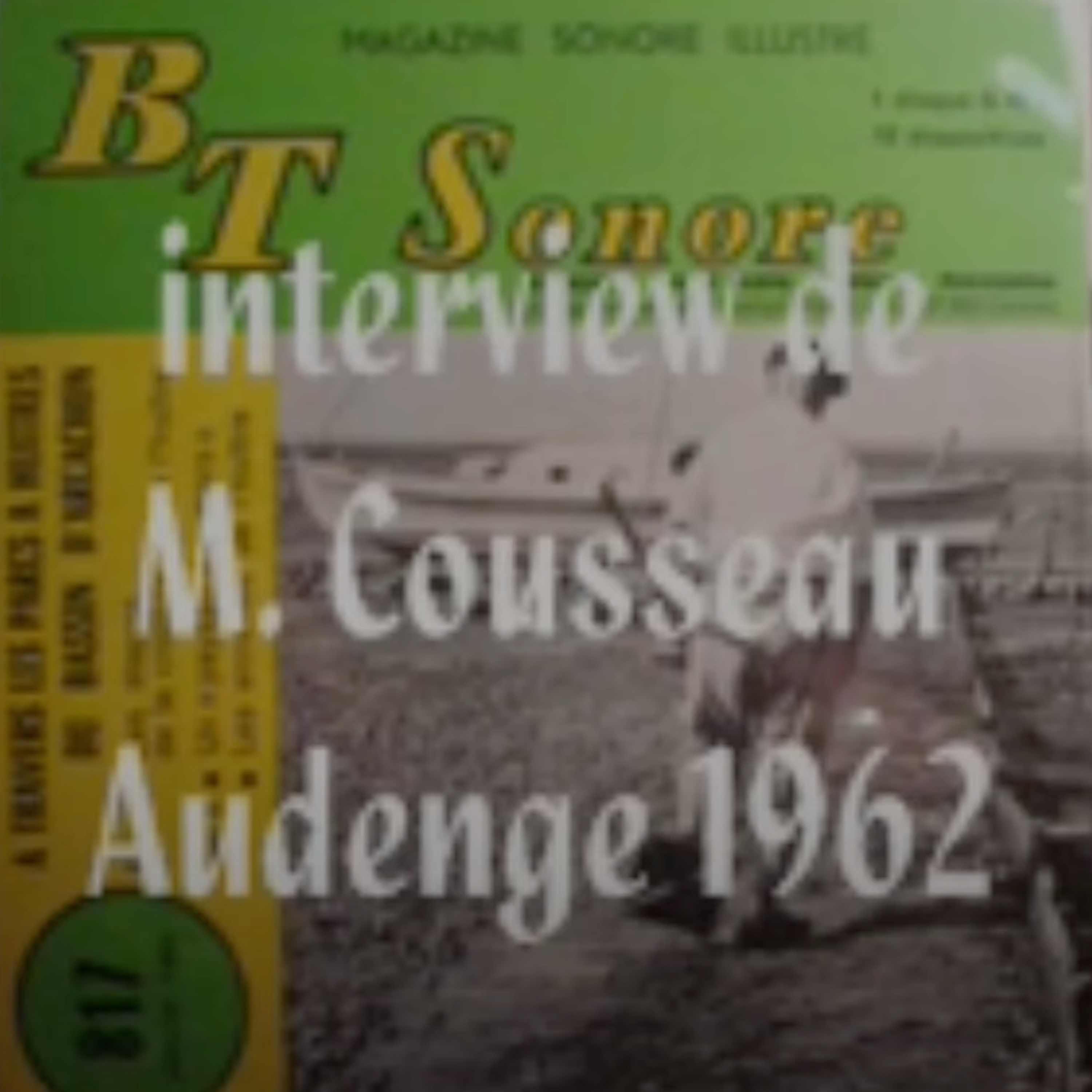Témoignage d'un Ostréiculteur en 1962 