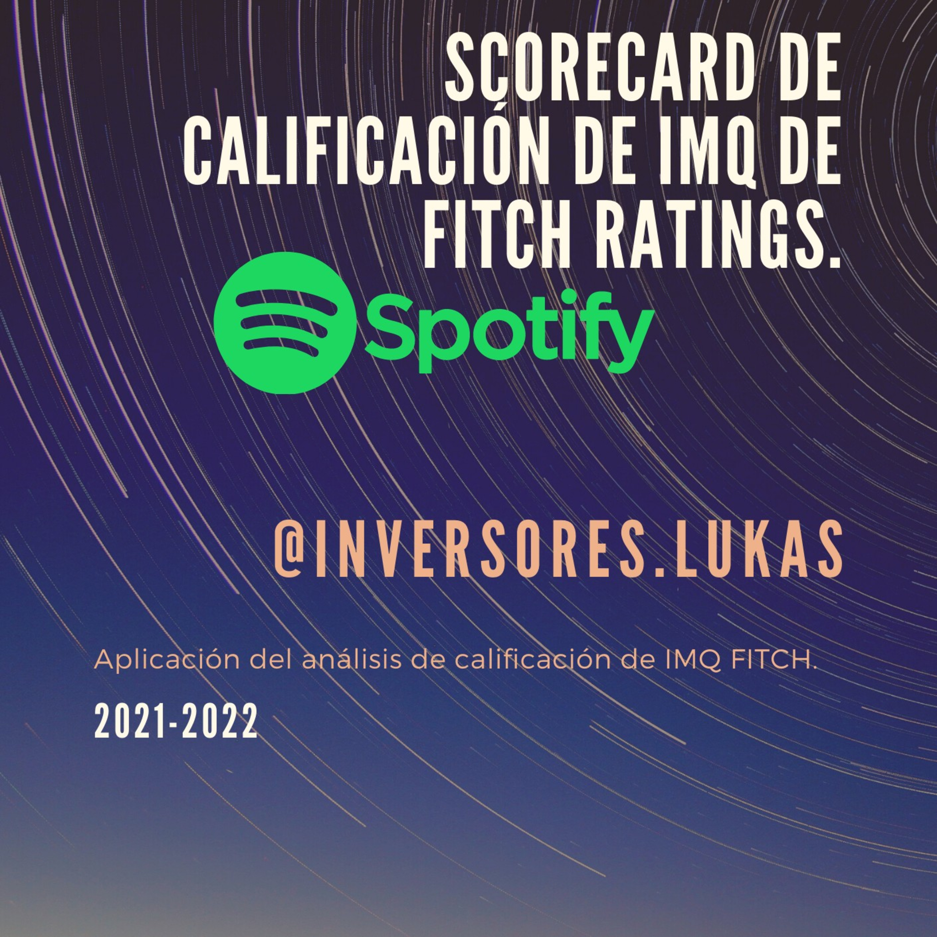 Scorecard de calificación de IMQ de FITCH RATINGS. episode artwork