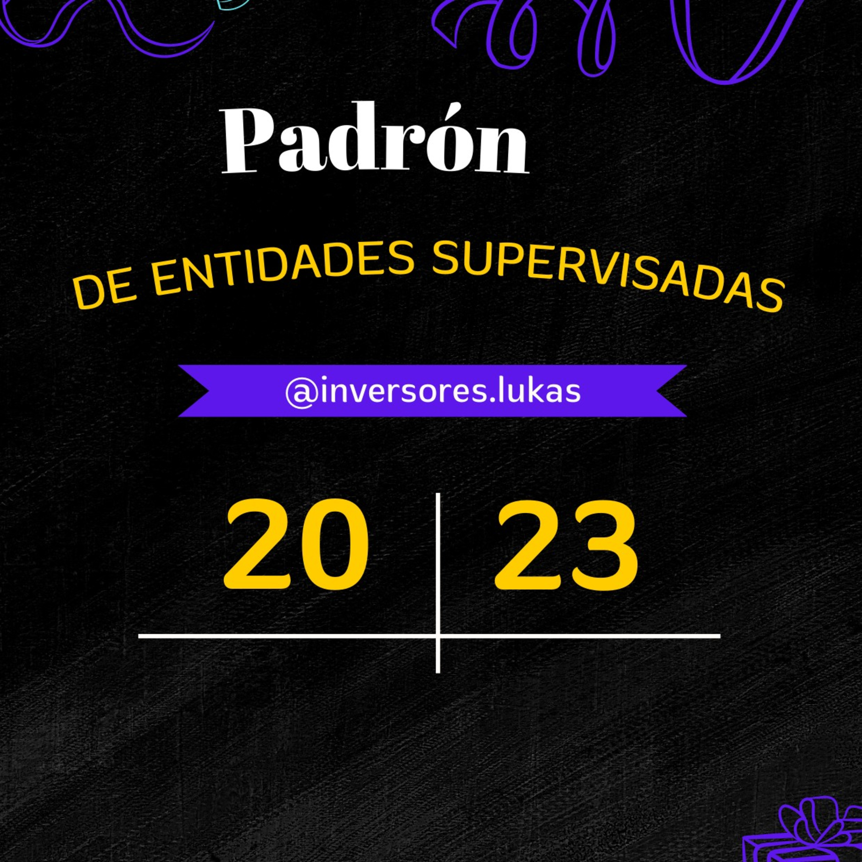 Padrón de entidades supervisadas episode artwork