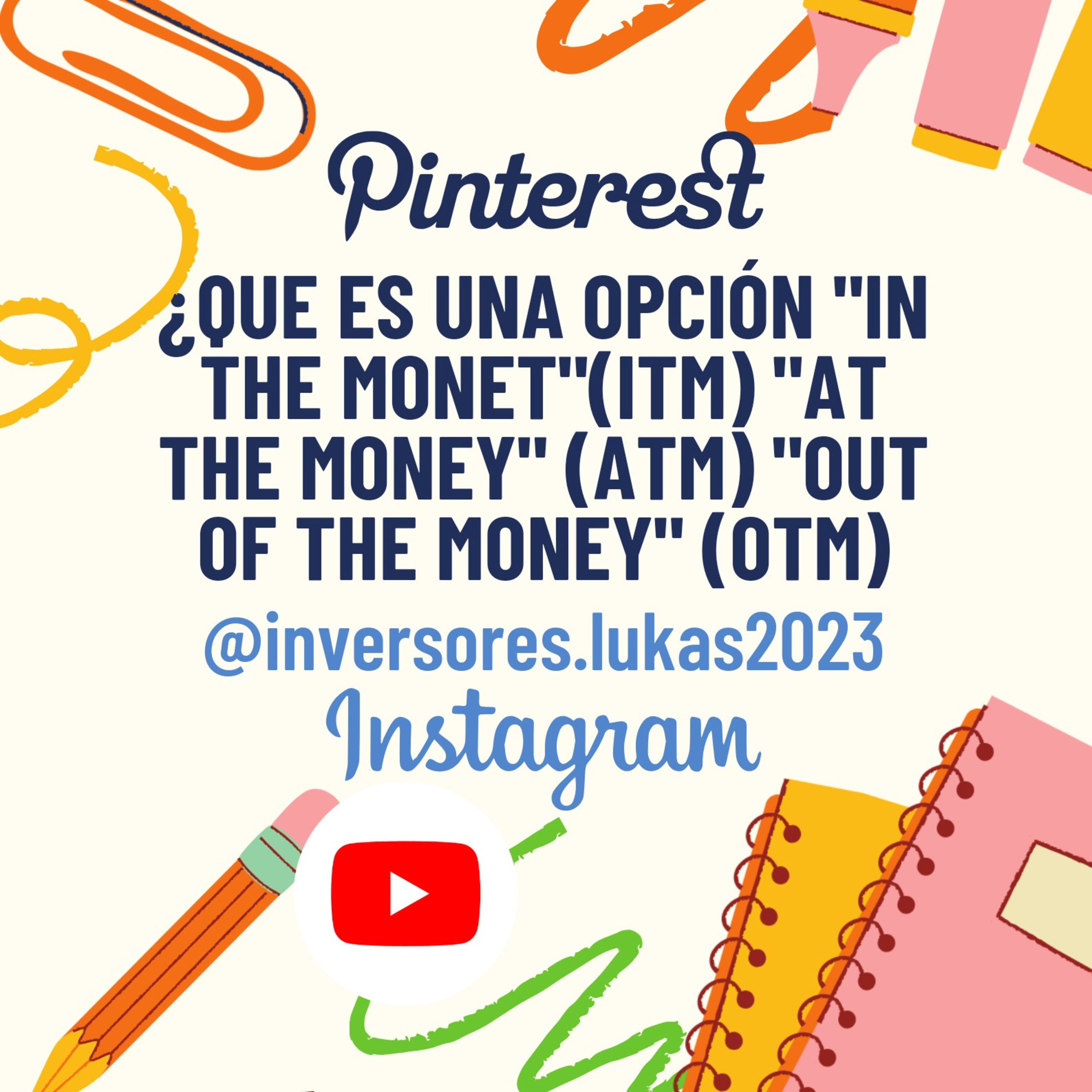 ¿Que es una opción "in the money"(ITM) "at the money" (ATM) "out of the money" (OTM) episode artwork
