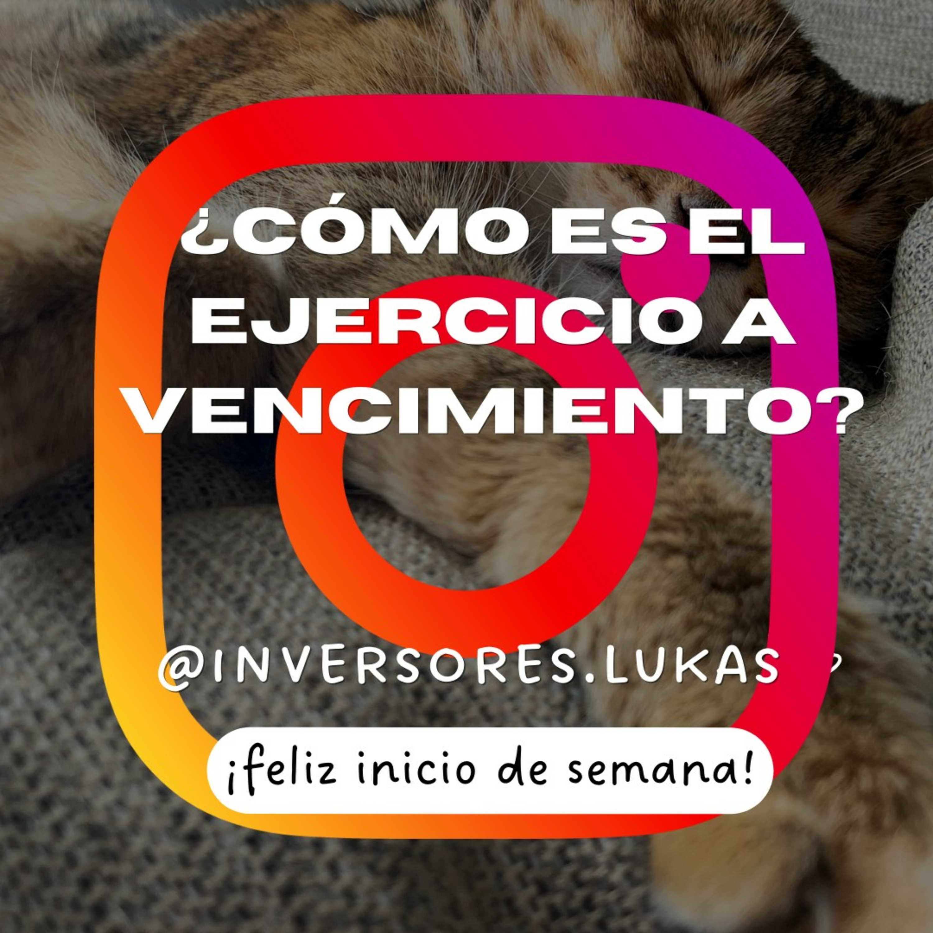 ¿Cómo es el ejercicio a vencimiento?