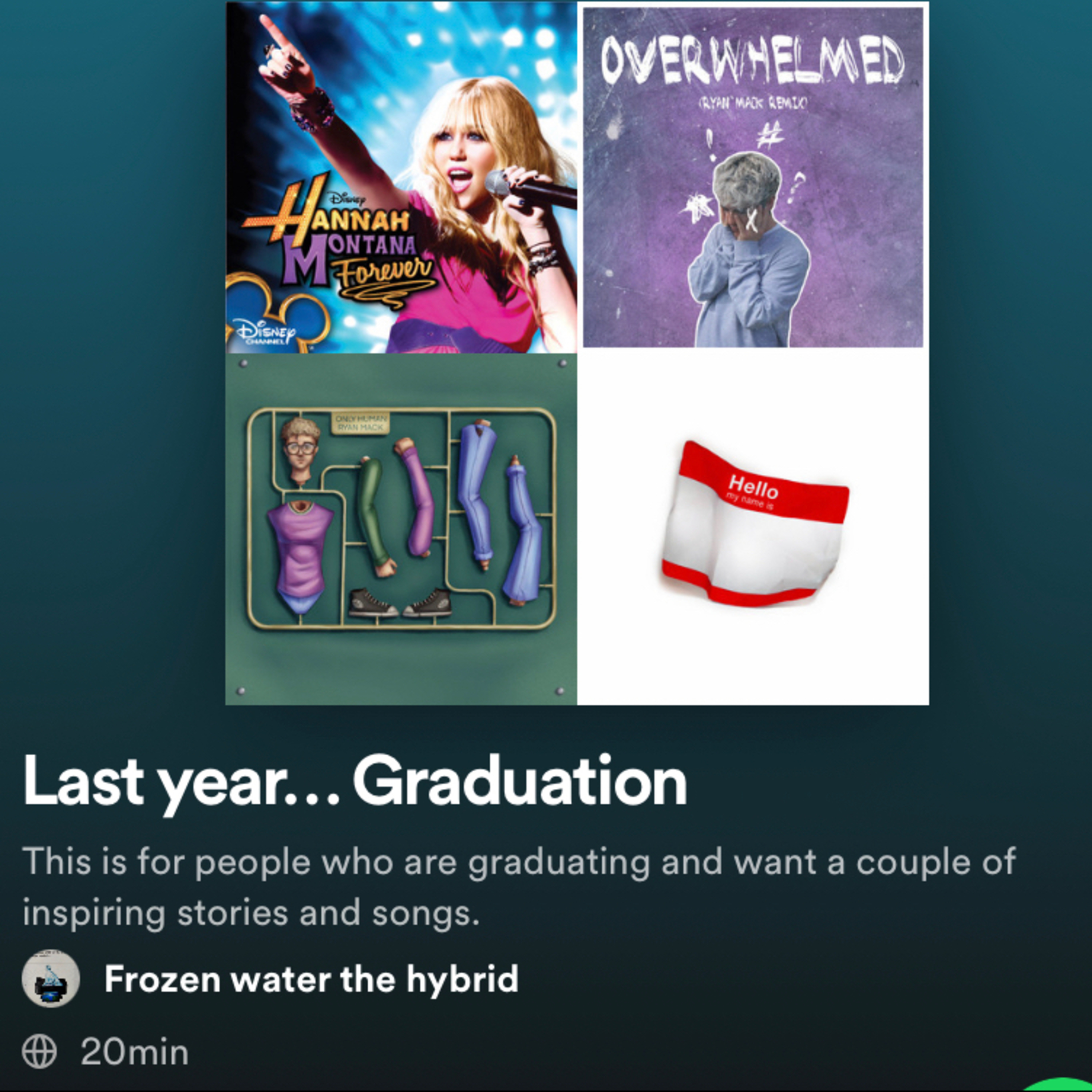 400 Plays and a playlist that I made. episode artwork