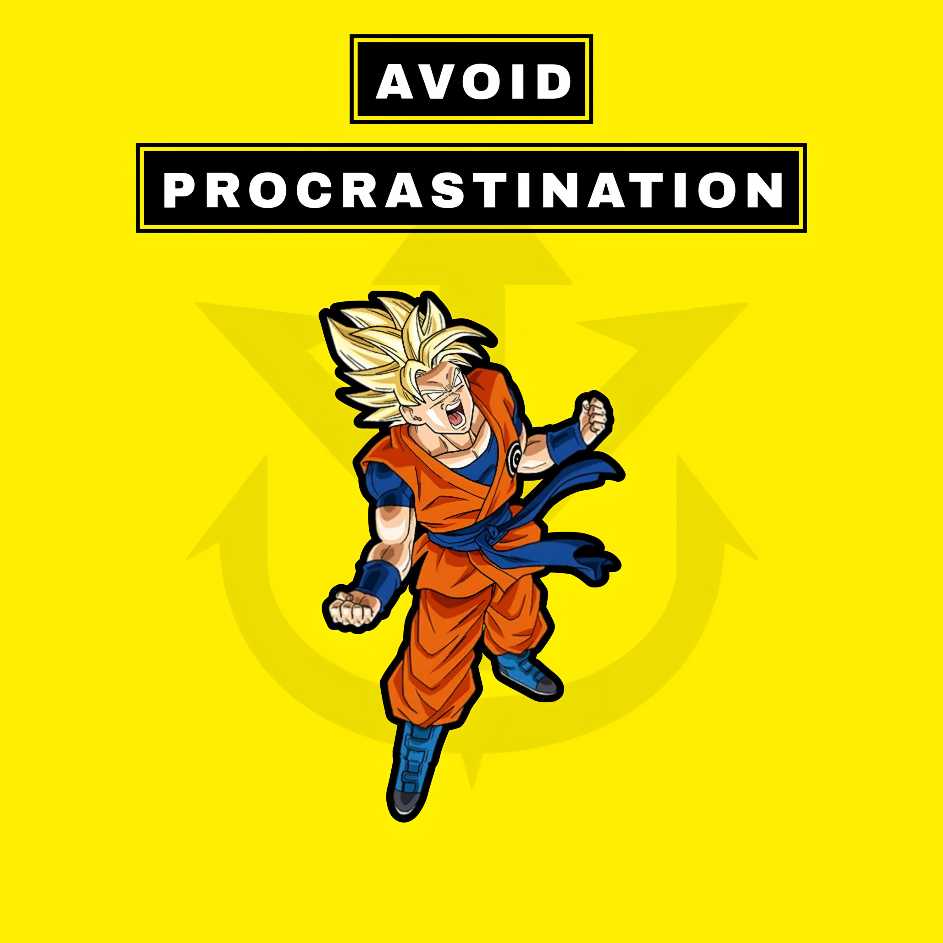 How To Avoid PROCRASTINATION and Have A SUPER SAIYAN FOCUS 
