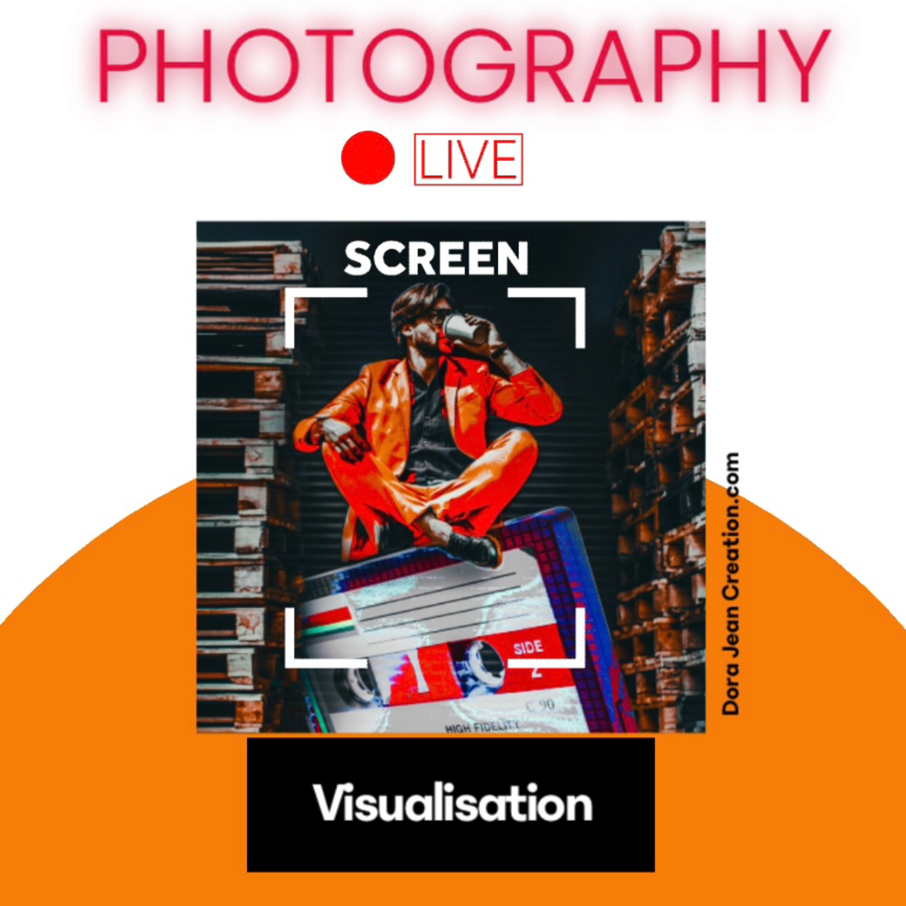 Visualisation for creatives episode artwork