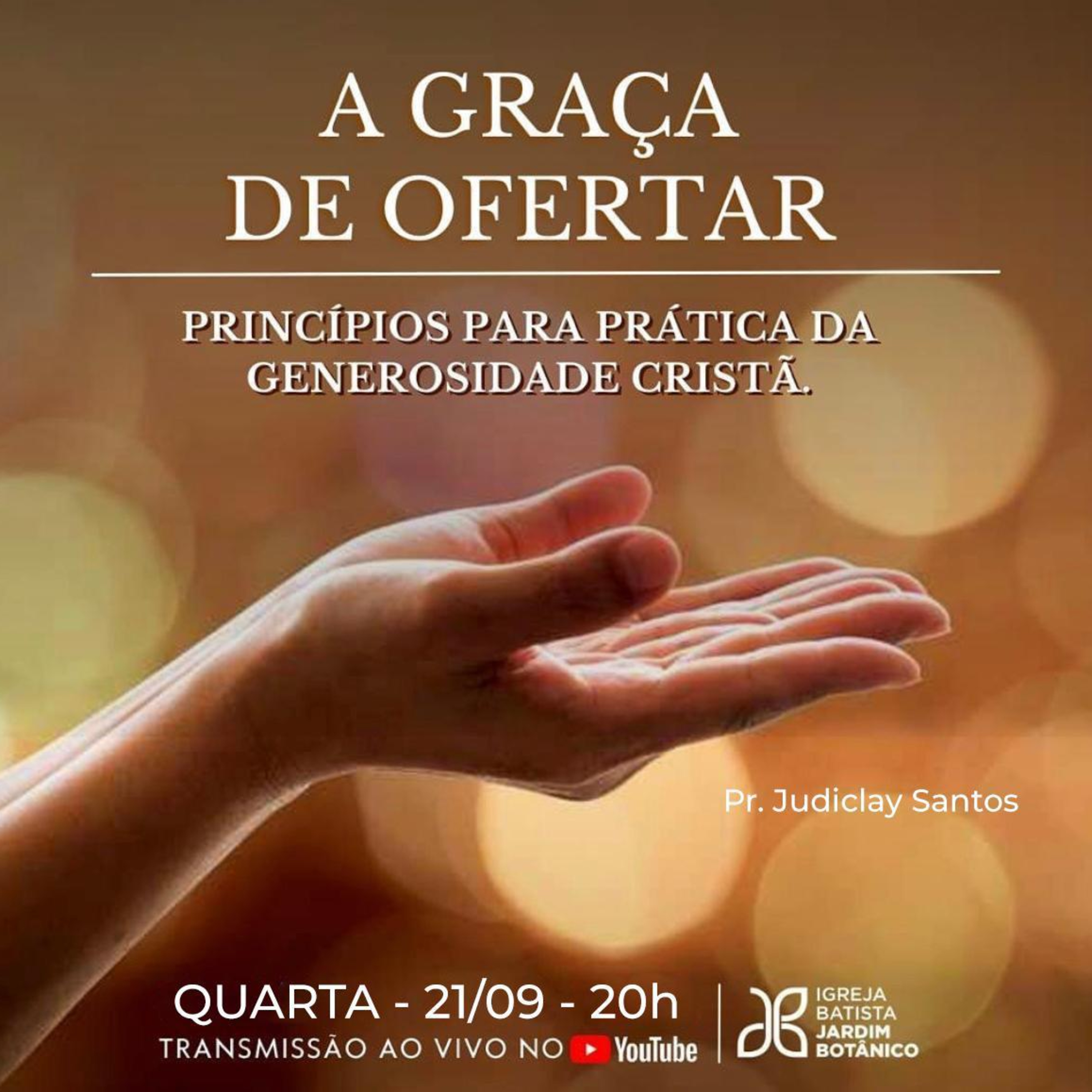 A GRAÇA DE OFERTAR - Princípios para prática da generosidade Cristâ episode artwork