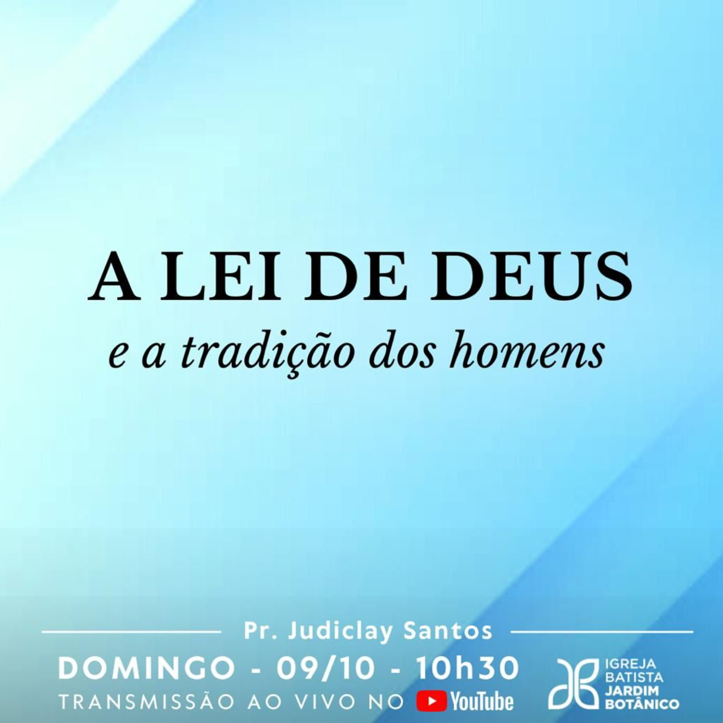 A LEI DE DEUS E A TRADIÇÃO DOS HOMENS episode artwork