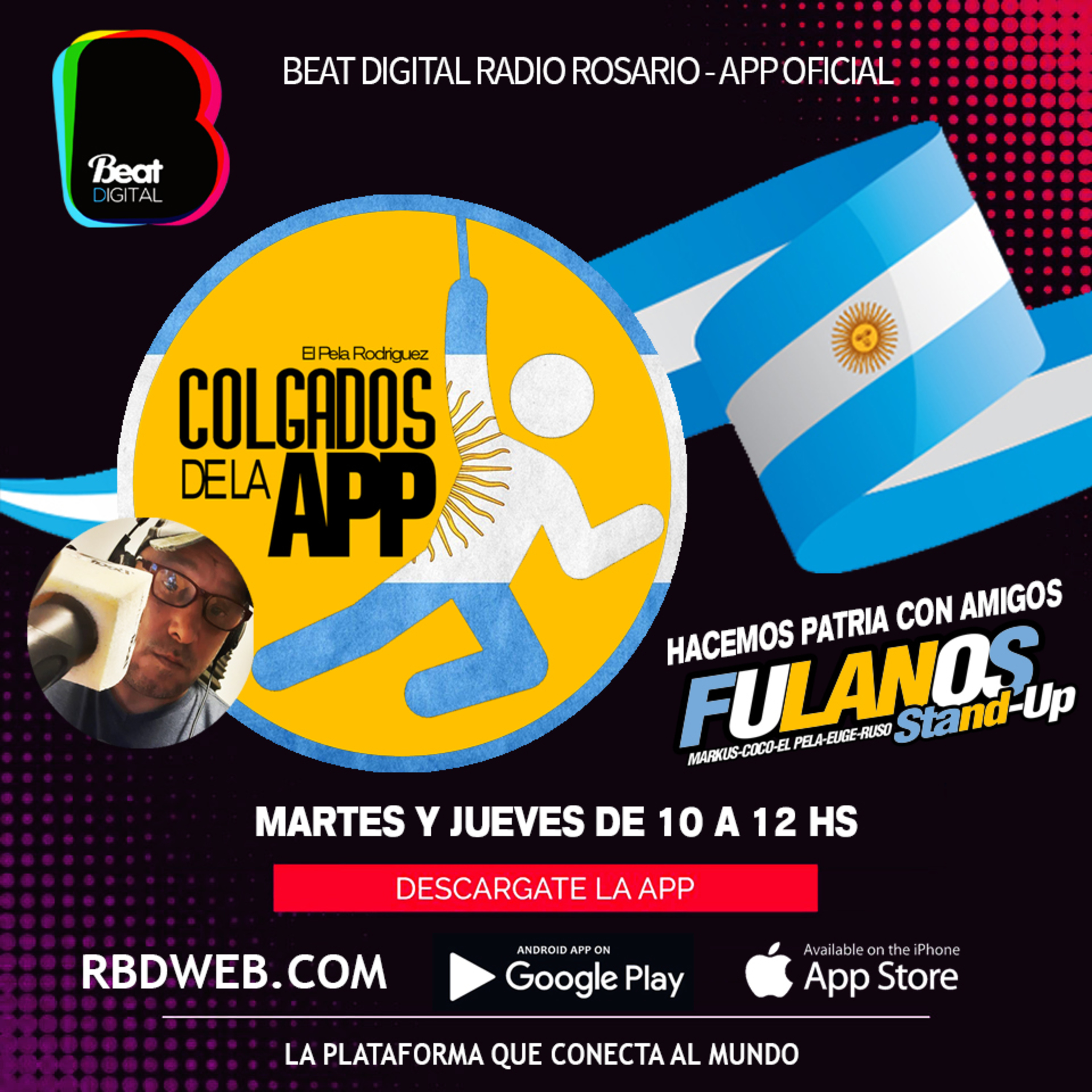 COLGADOS DE LA APP - Con el pela Rodriguez 09-07-2020 episode artwork
