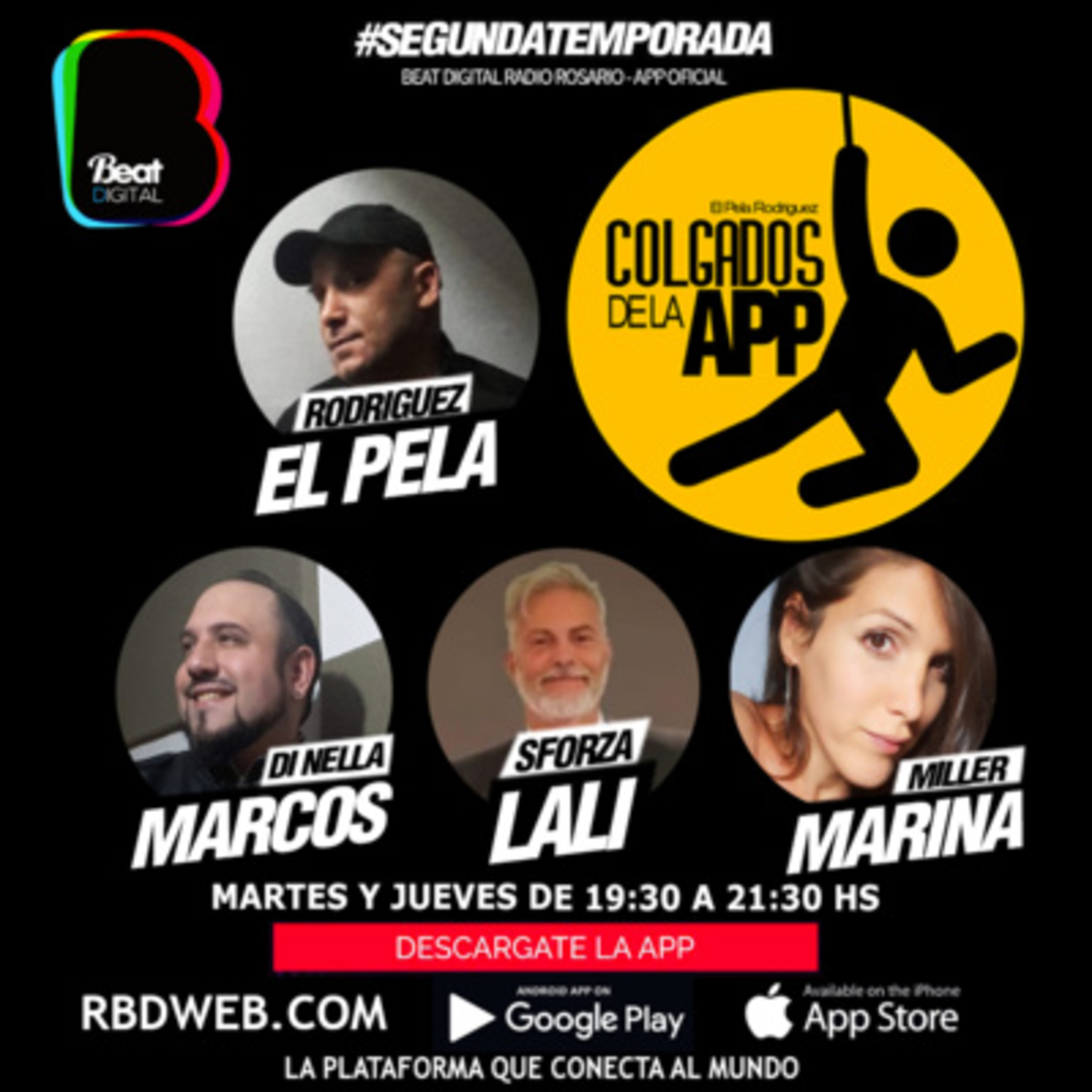 Colgados de la App con el Pela Rodriguez - 01-07-21 episode artwork
