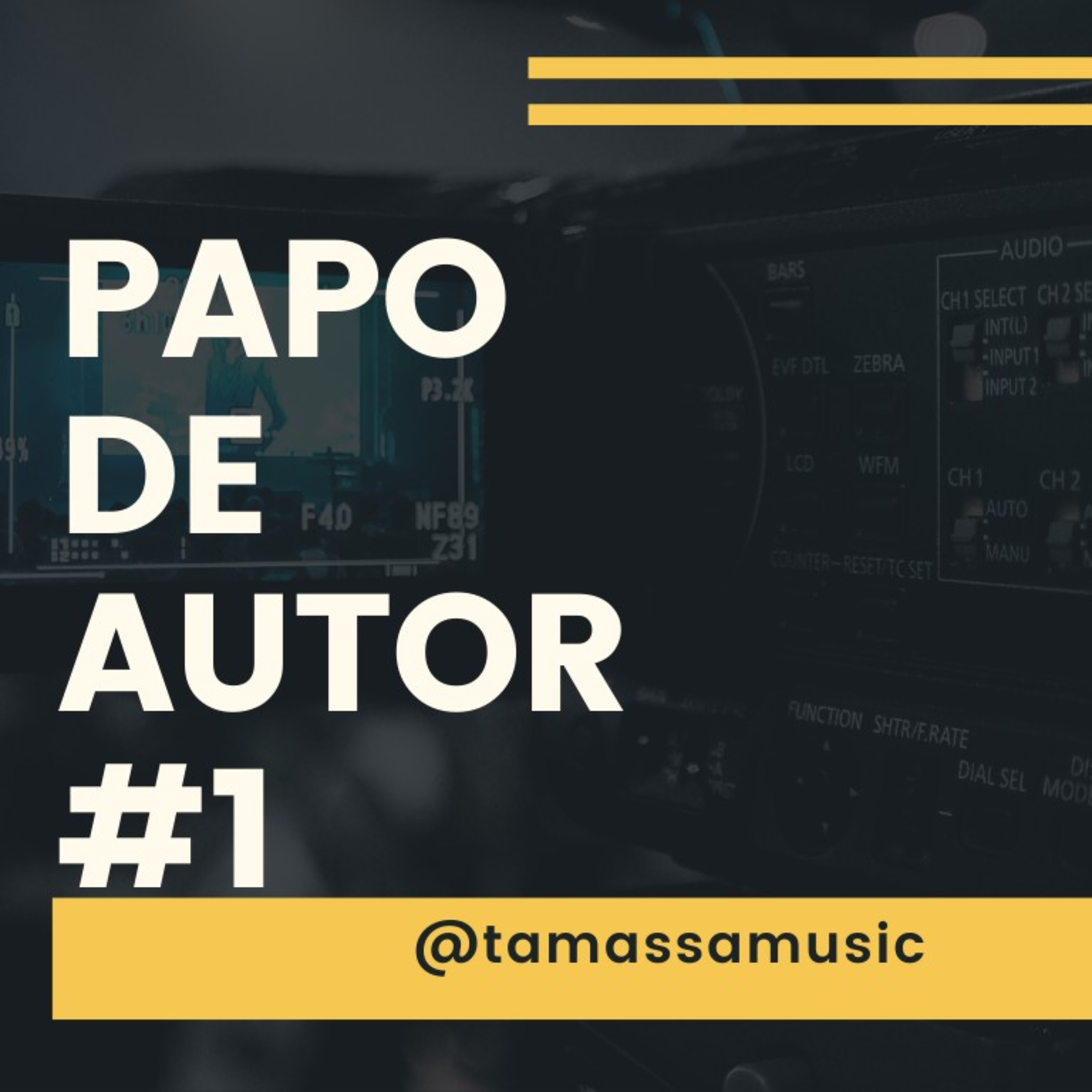 Papo de Autor #1 episode artwork