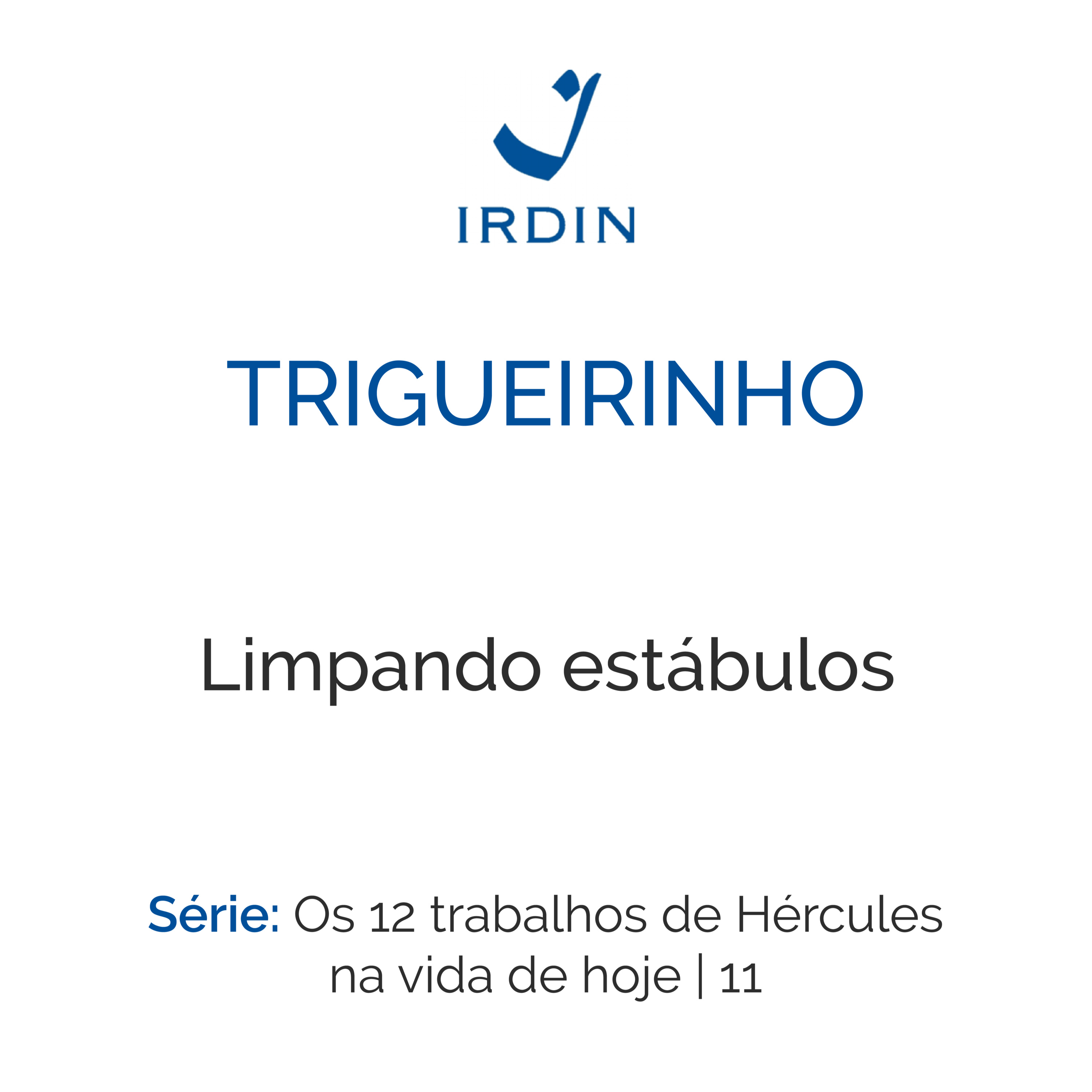 Limpando estábulos episode artwork