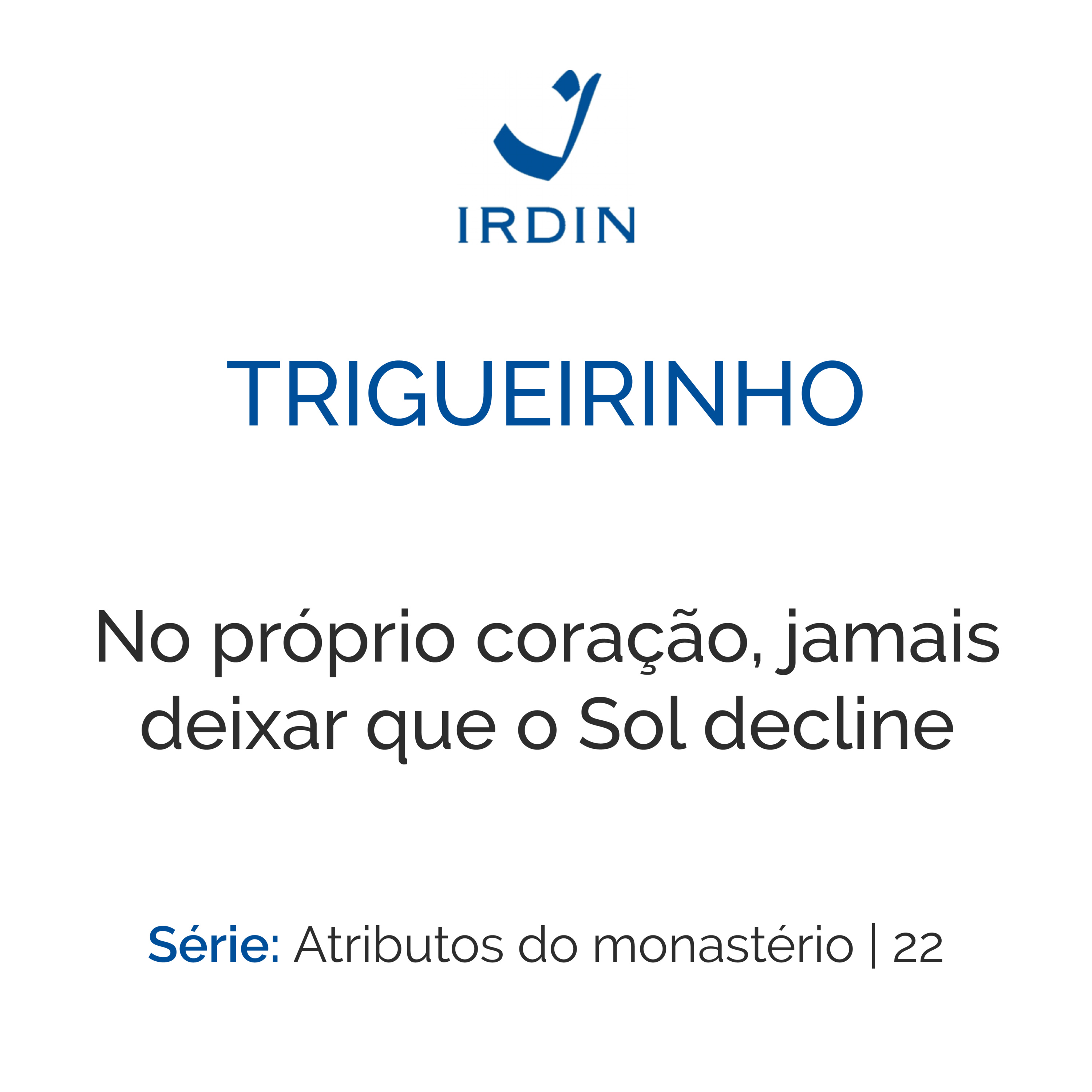 No próprio coração, jamais deixar que o Sol decline episode artwork