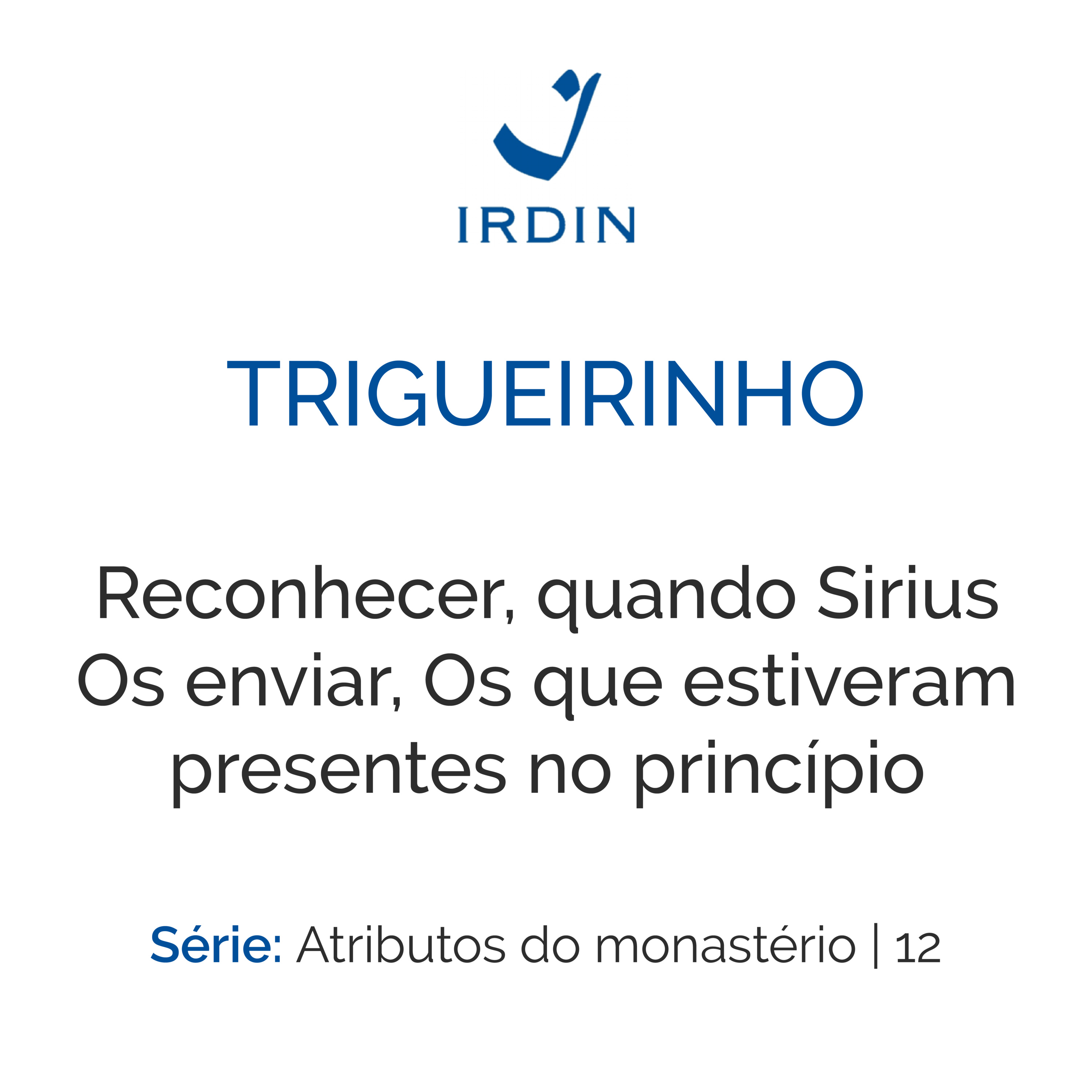 Reconhecer, quando Sirius Os enviar, Os que estiveram presentes no princípio episode artwork