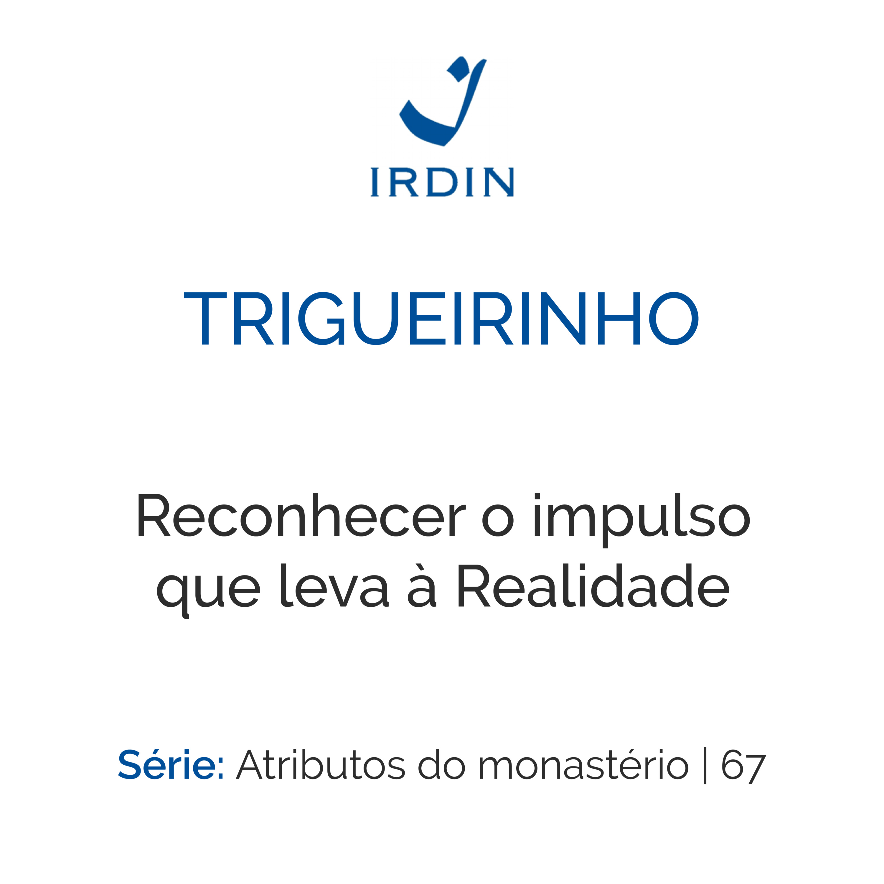 Reconhecer o impulso que leva à Realidade