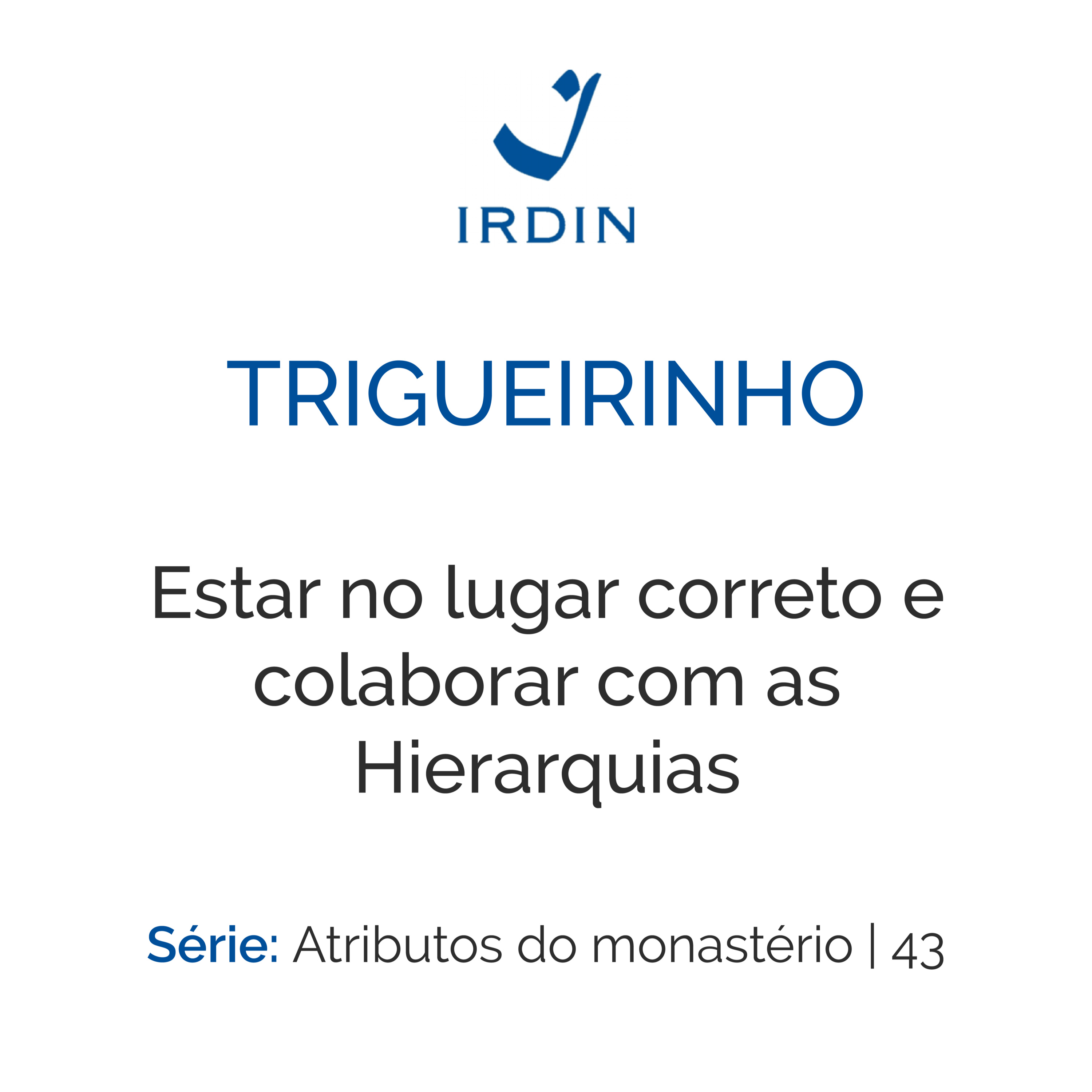 Estar no lugar correto e colaborar com as Hierarquias