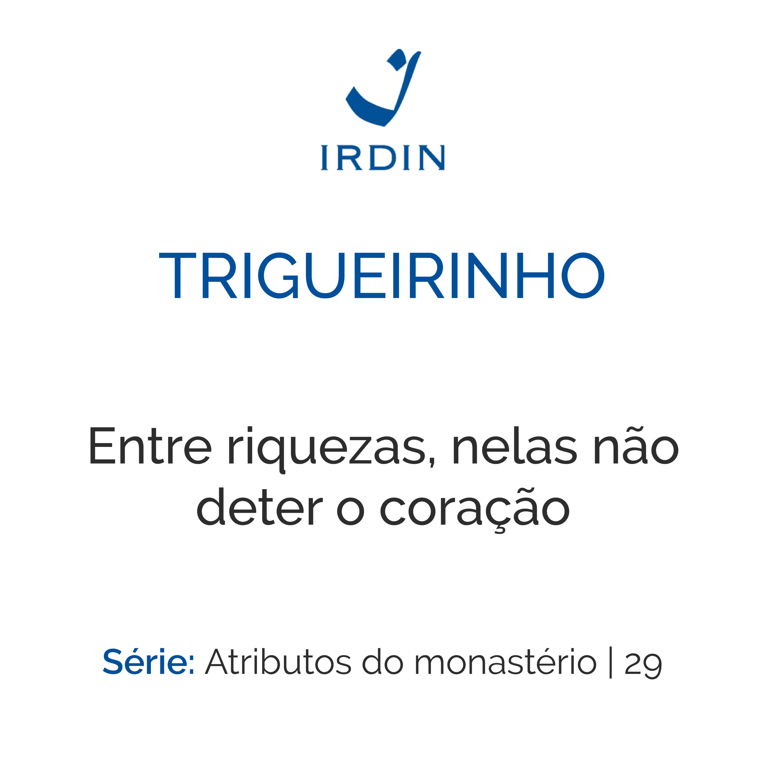 Entre riquezas, nelas não deter o coração episode artwork