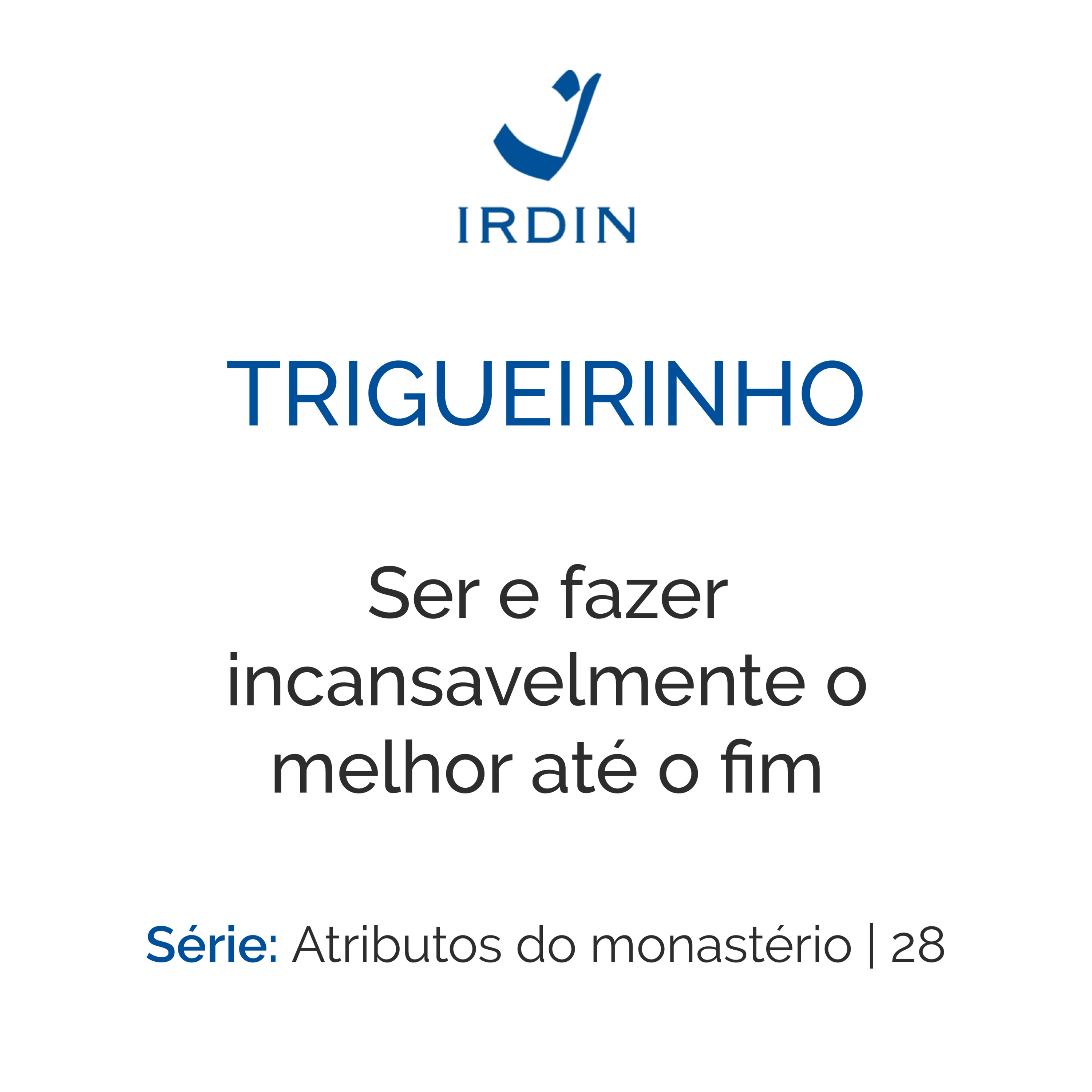 Ser e fazer incansavelmente o melhor até o fim episode artwork