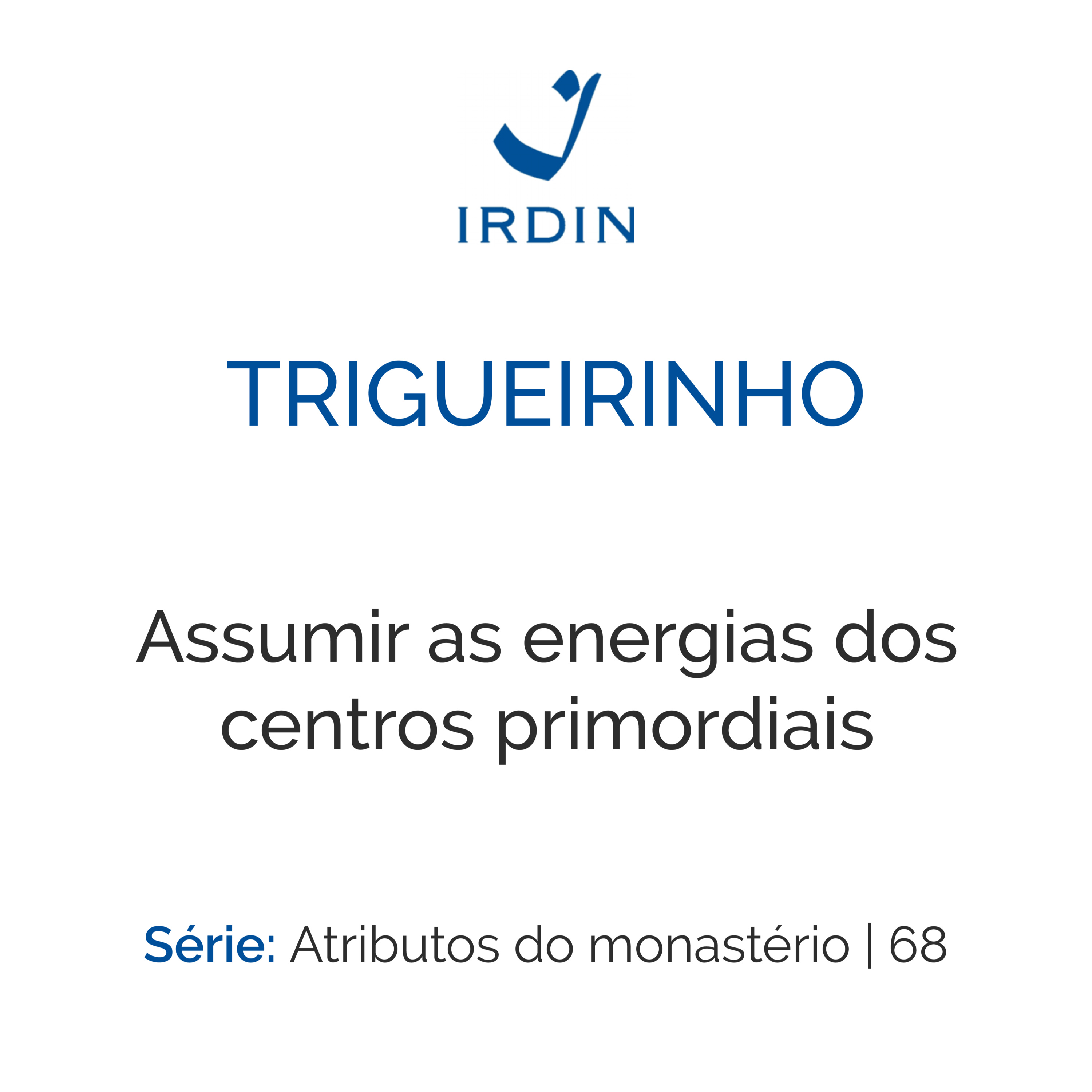 Assumir as energias dos centros primordiais