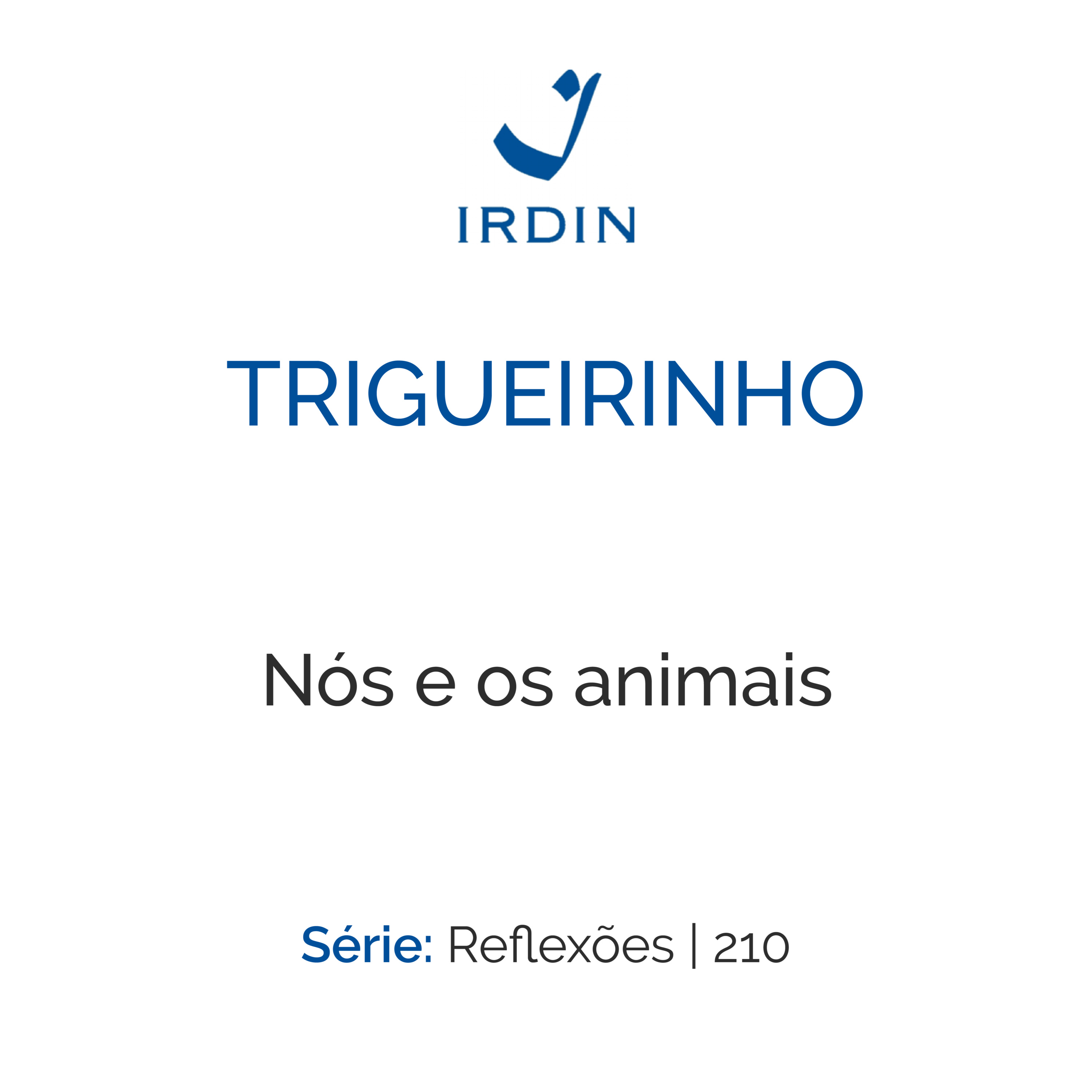 Nós e os animais