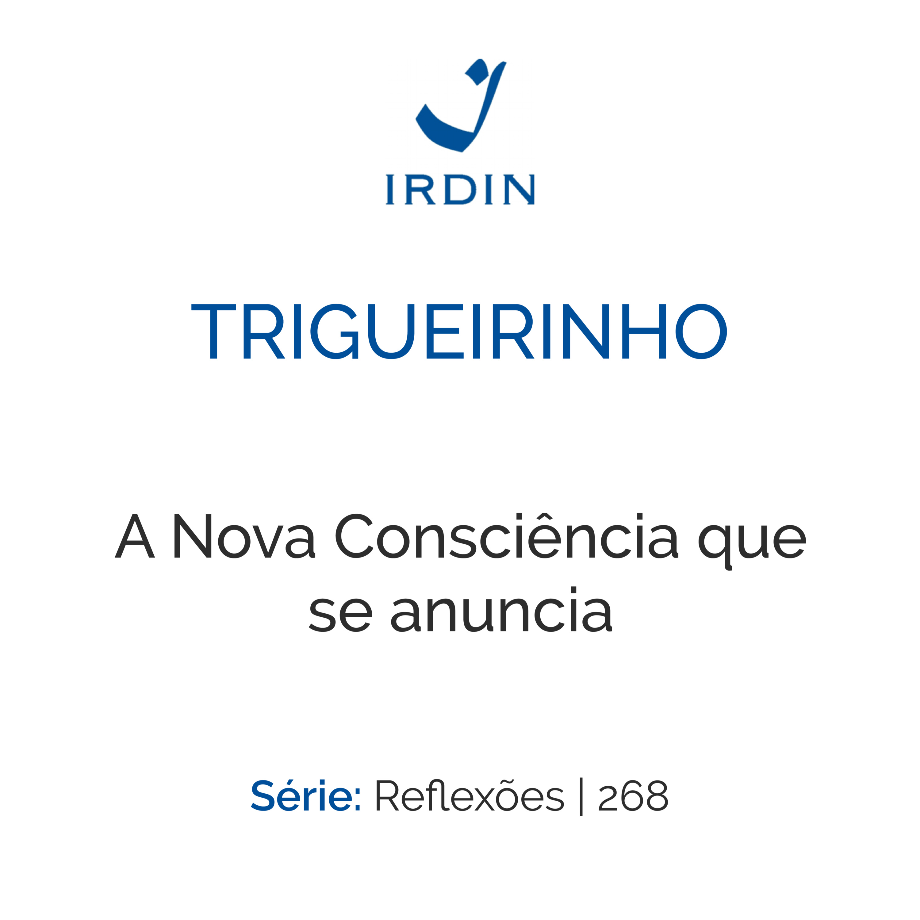 A Nova Consciência que se anuncia