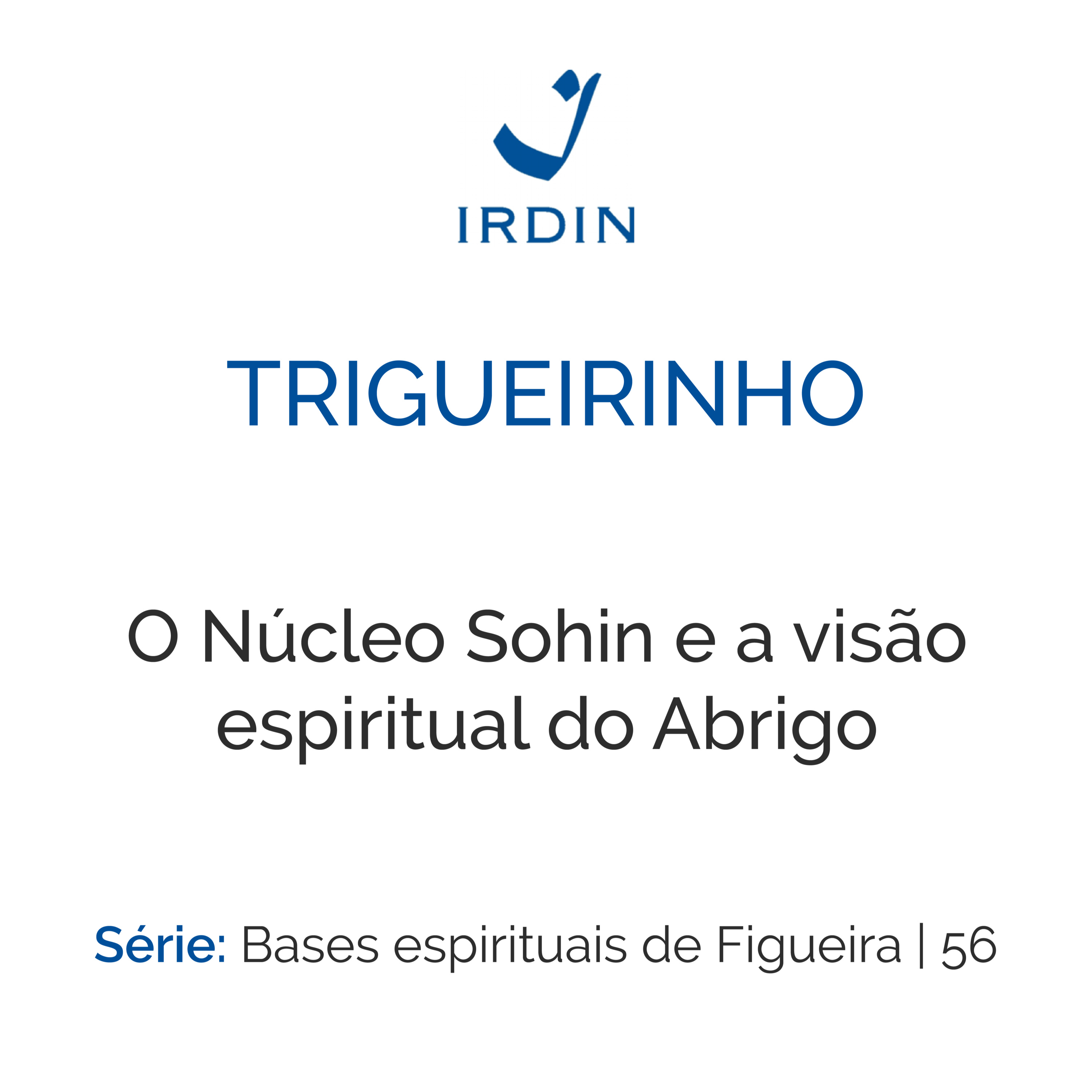 O Núcleo Sohin e a visão espiritual do Abrigo